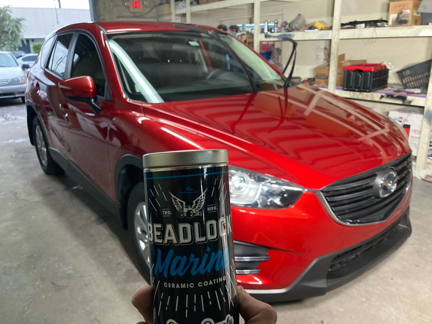 Ceramic Coating Benefits ⤵️

&bull; The Polish &amp; Protect Ceramic Coating Package Removes Light To Medium Defects Such As Light Scratches, Swirl Marks, WaterSpots And Etching With Our Polishing Process. 

&bull;The Ceramic Coating Builds A Hard Pr