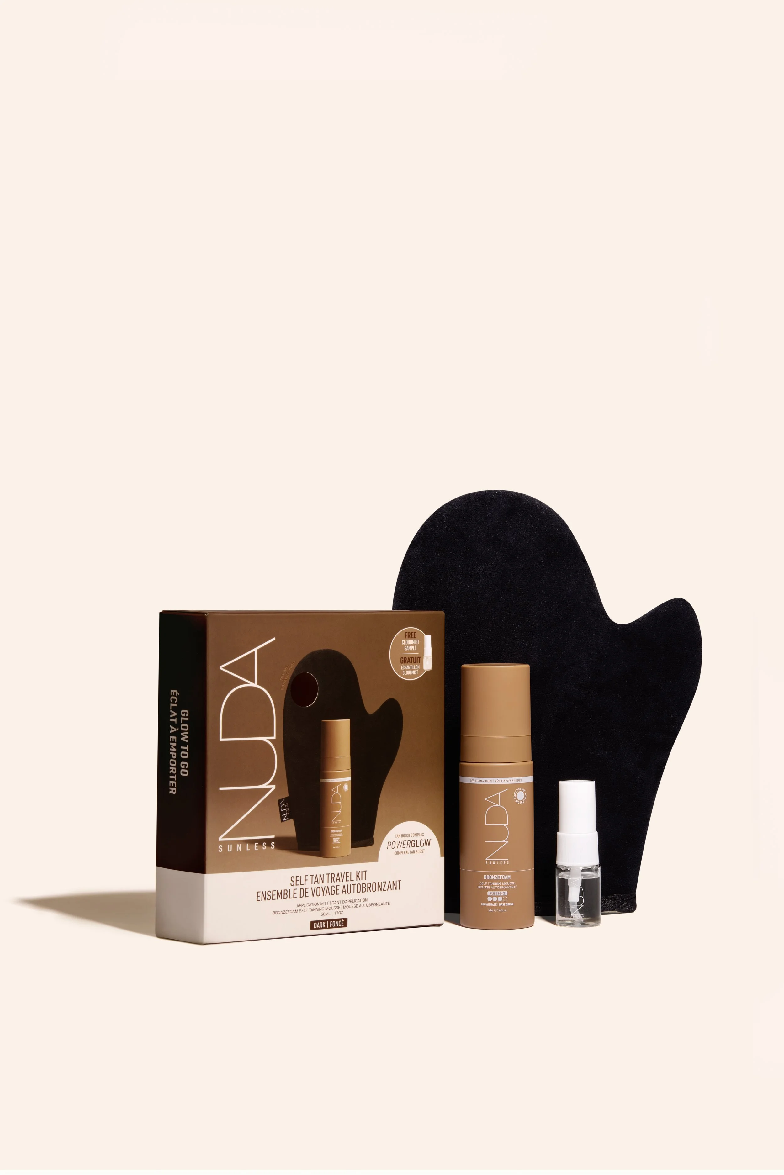 NUDA Self Tan Travel Set