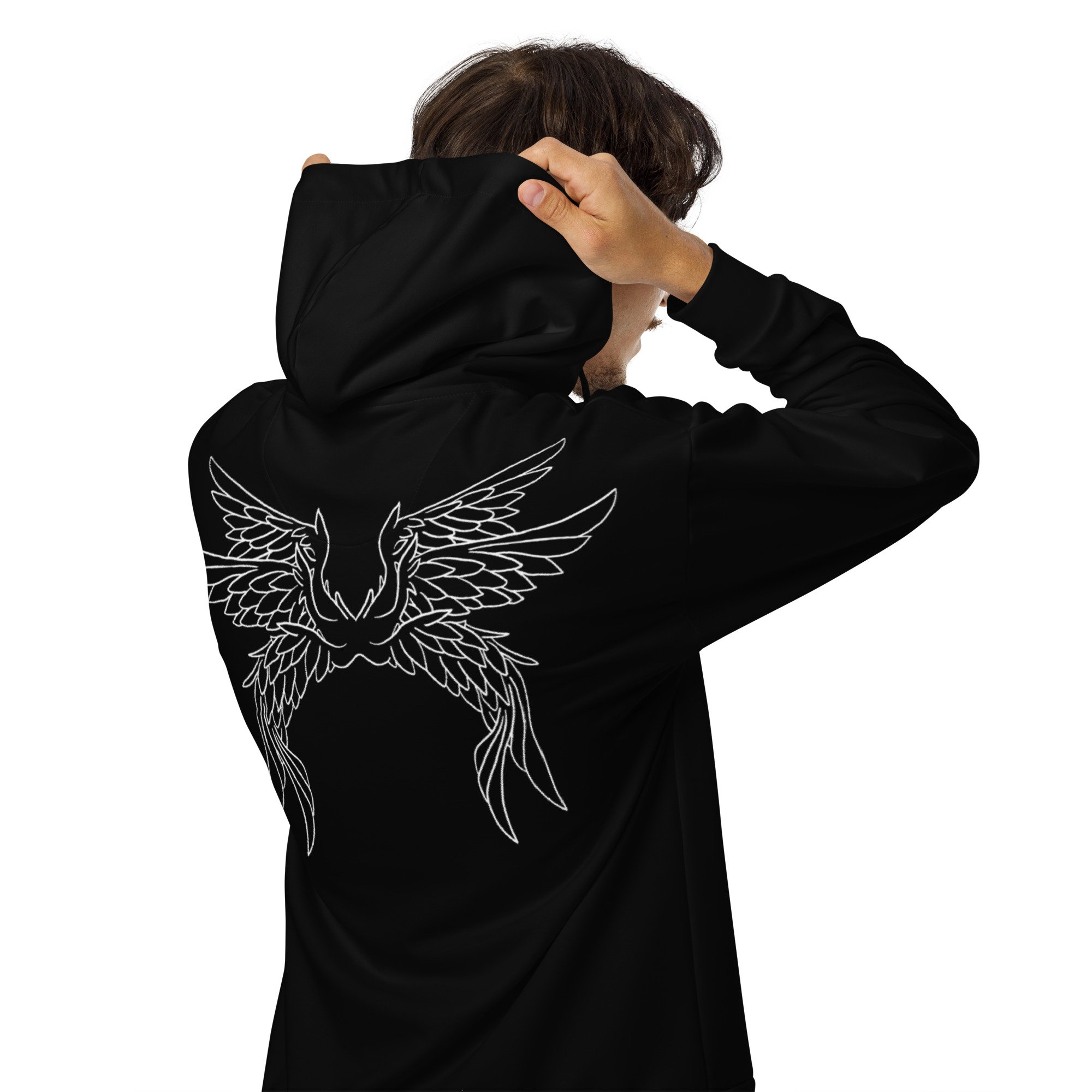 "Seraphim Wings" Zip Hoodie