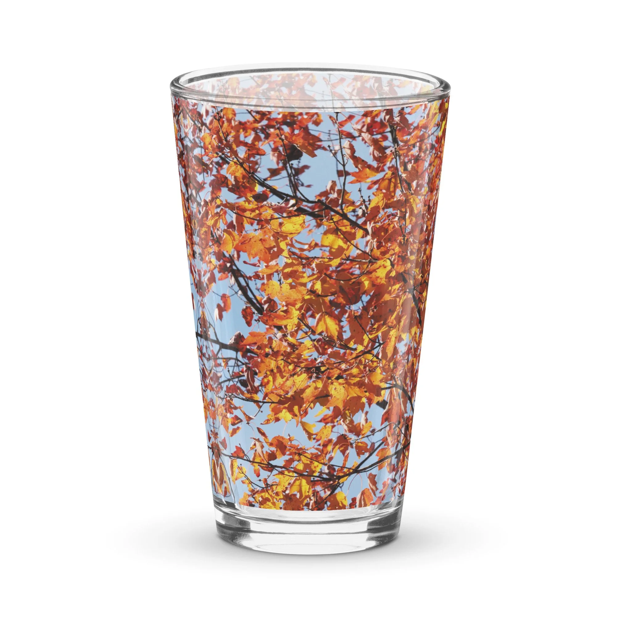 "Autumn Contrast" Pint Glass