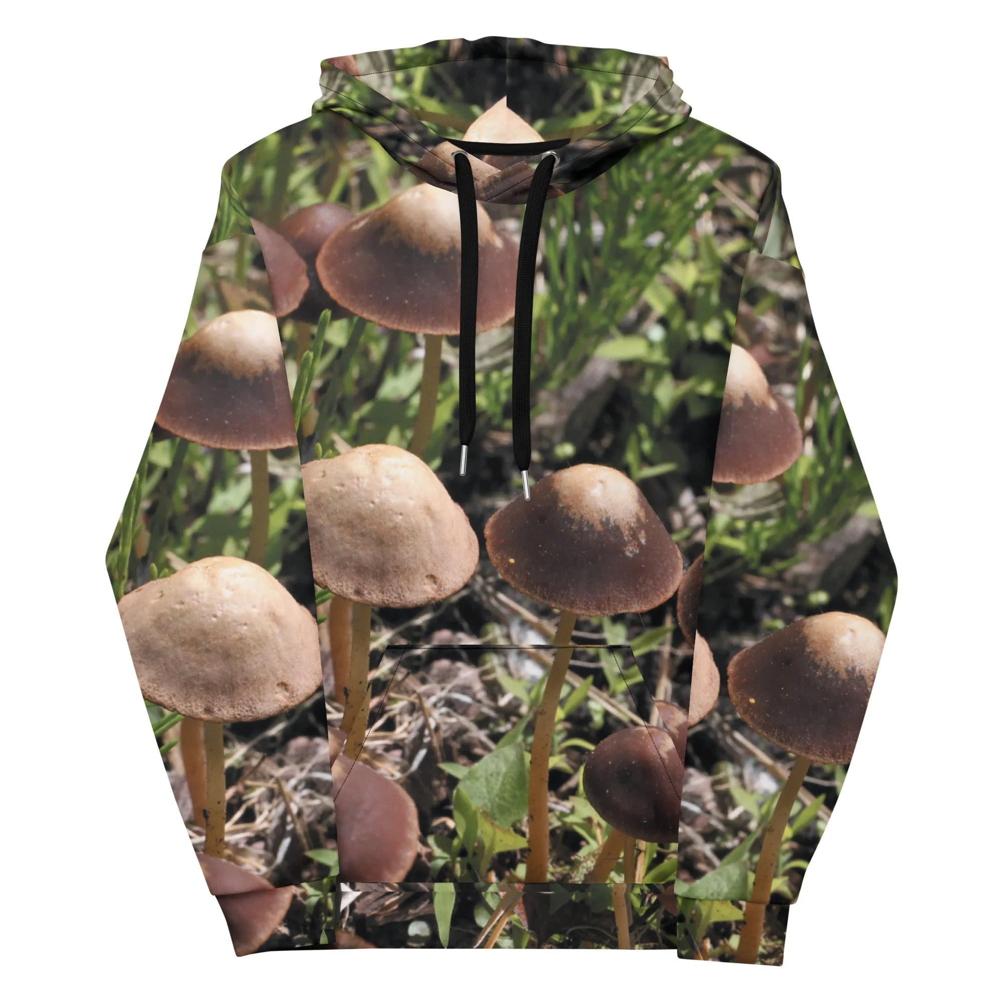 "Mushroom Caps and Fairy Hats" Pull Over Hoodie