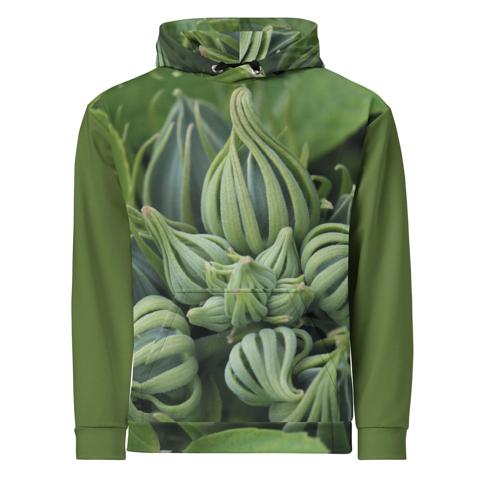 "Whipped Flower Buds" Pull Over Hoodie