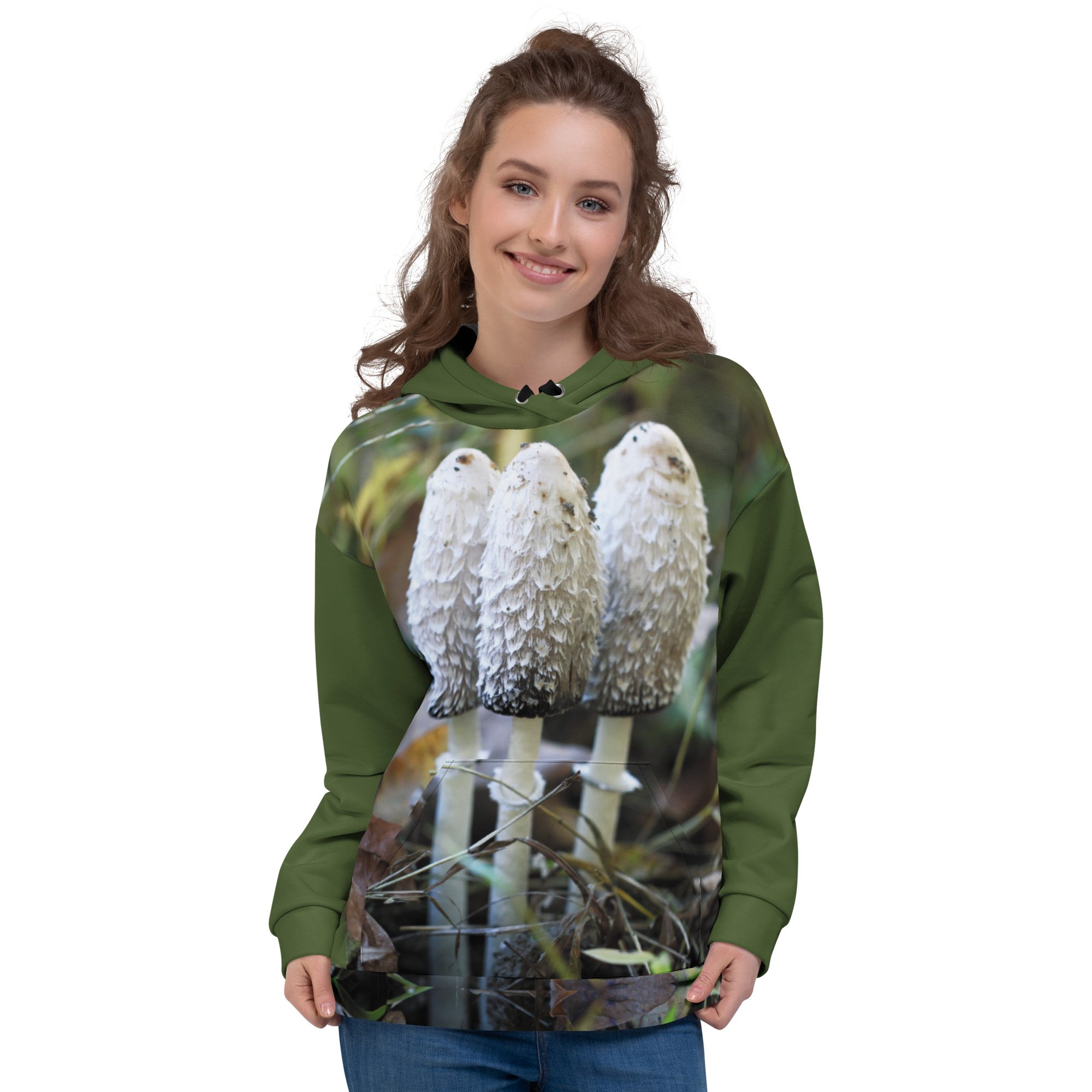 "Shaggy Mane Trio" Pull Over Hoodie