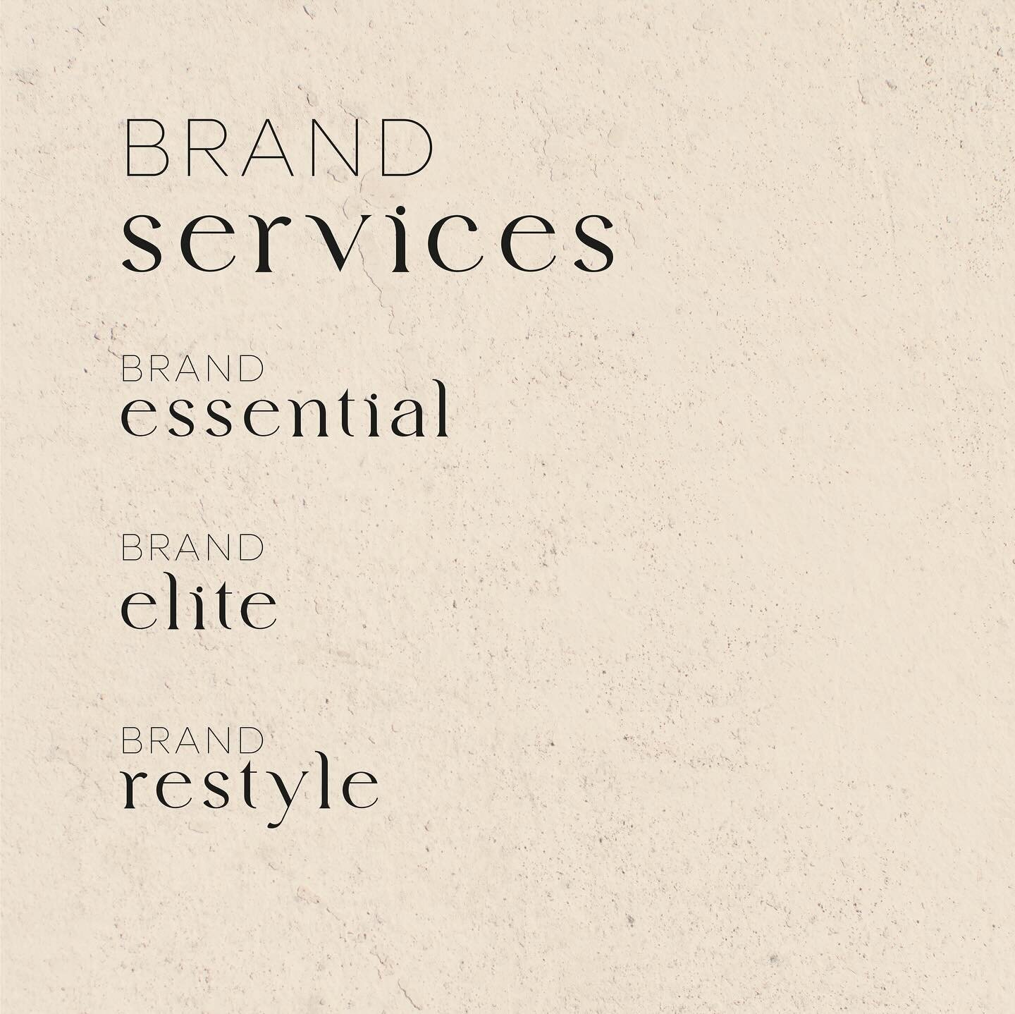BRAND SERVICES ✨

The packages offered to help your business, little or large grow through the way your visual identity looks! Get in touch to find out more about time scales and pricing if you&rsquo;d like to re-brand or for additional branded eleme