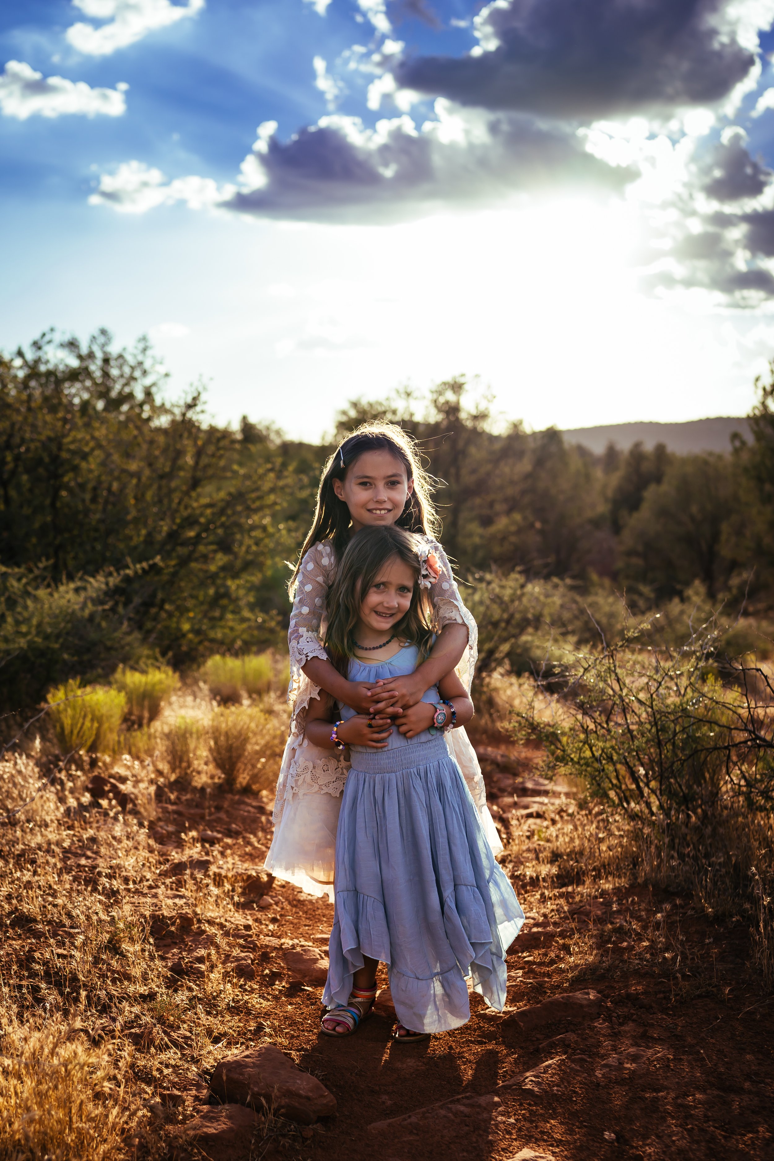 Family portrait session in Sedona, AZ.