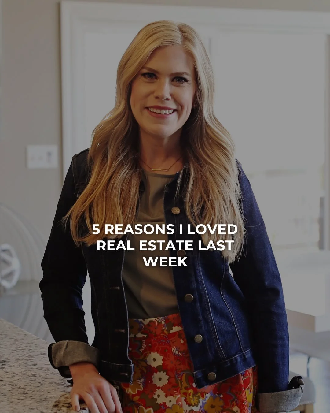 just another week doing what I love: helping people love where they live ✨