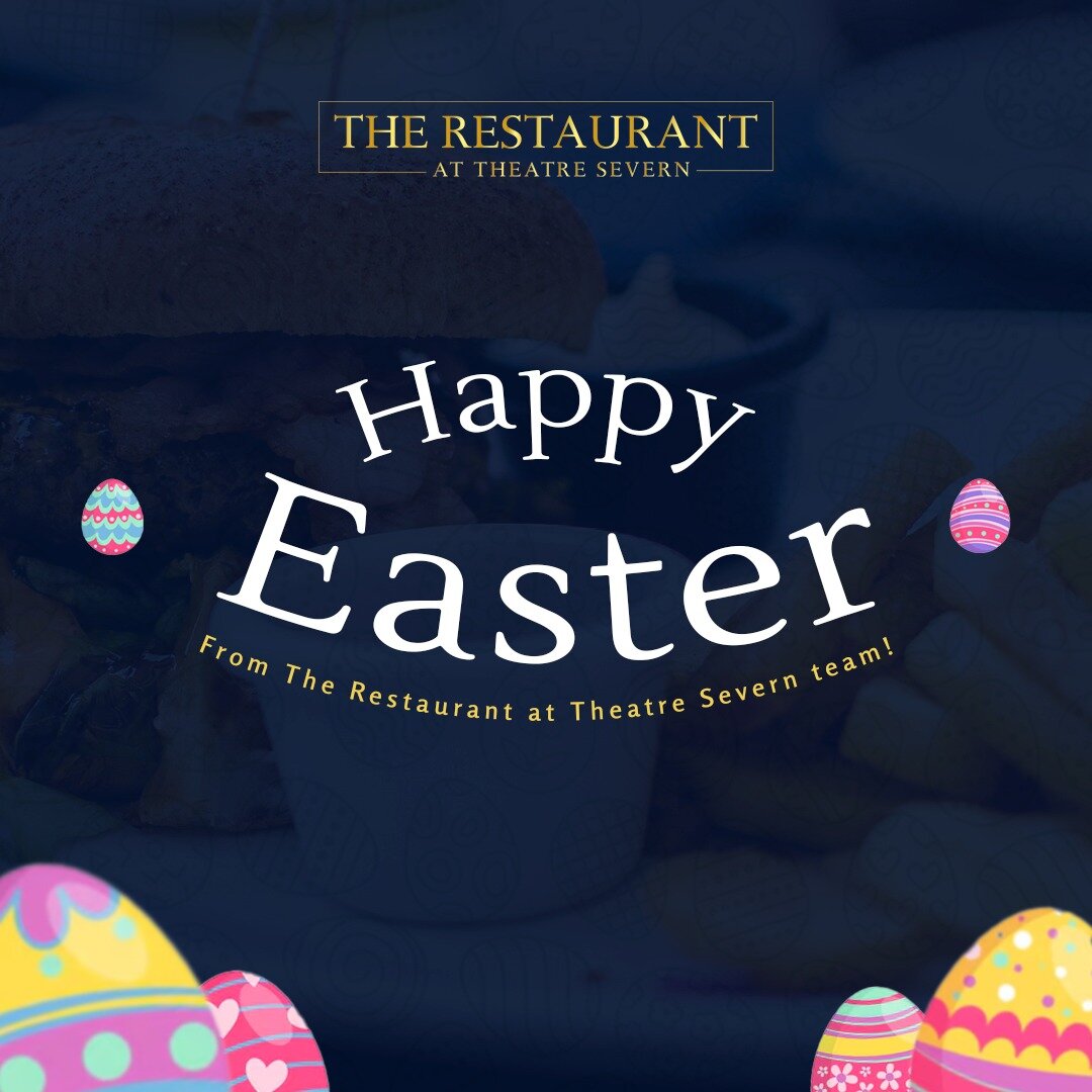 🐣🌷 Happy Easter from all of us at Theatre Severn! 🌟

As we gather with family and friends to celebrate this joyous occasion, we extend our warmest wishes to our cherished clients, dedicated staff, and everyone involved in making Theatre Severn a b