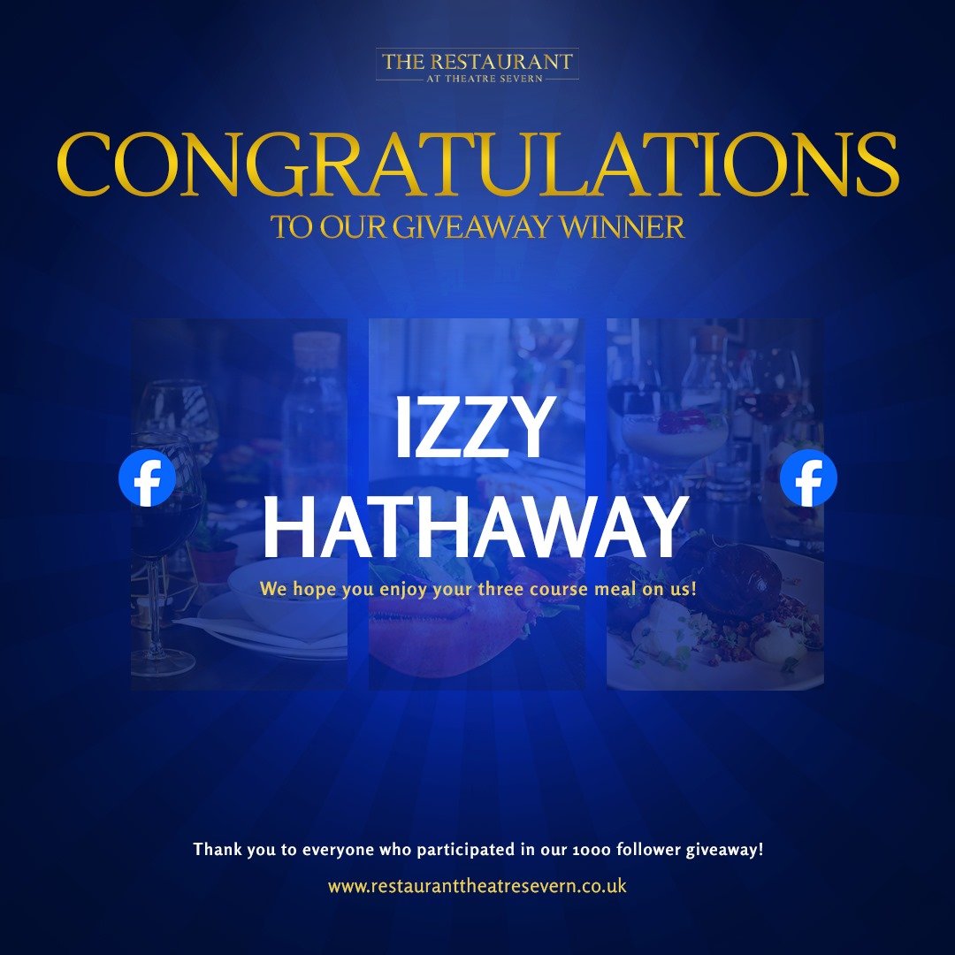 🎉 Thank you to everyone who entered our giveaway and for your continued support! 🙌 The moment you've all been waiting for... the winner has been drawn! 🥁 And the lucky winner is... Izzy Hathaway, who entered via Facebook! 🏆 Congratulations, Izzy!