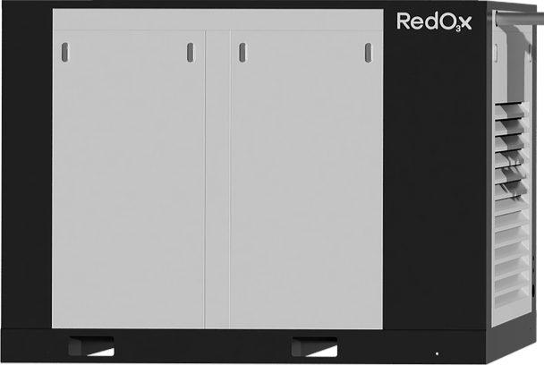 Luft Kompressor med redox logo