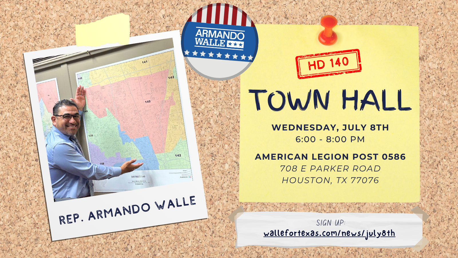 HD 140 Town Hall - July 8, 2026