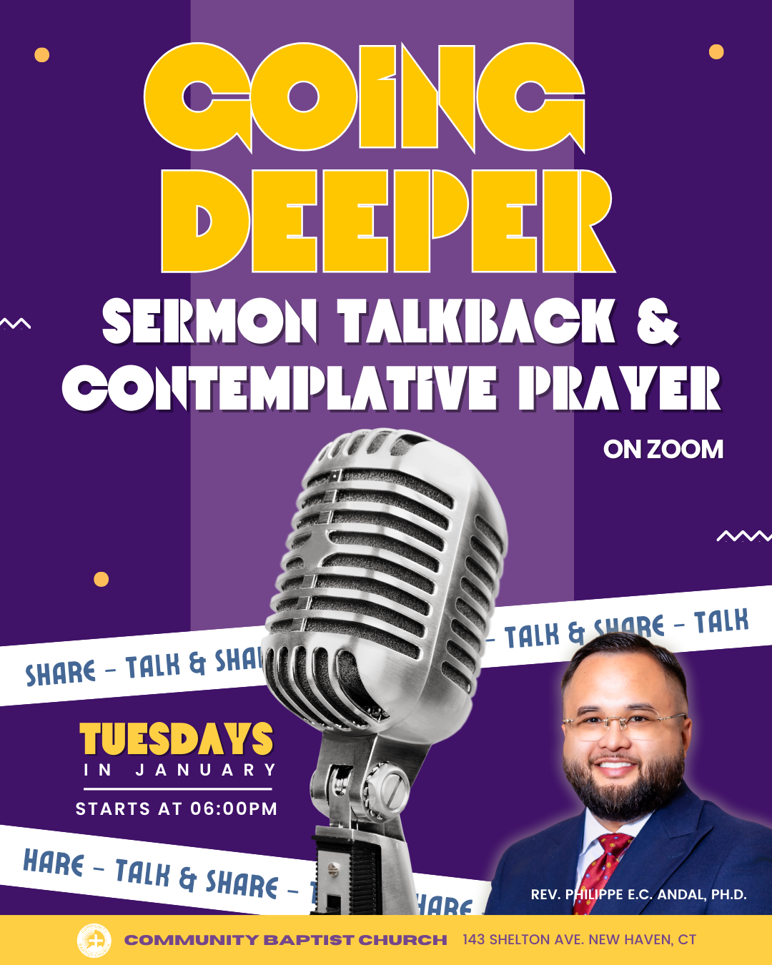 Going Deeper : Sermon Talkback & Contemplative Prayer