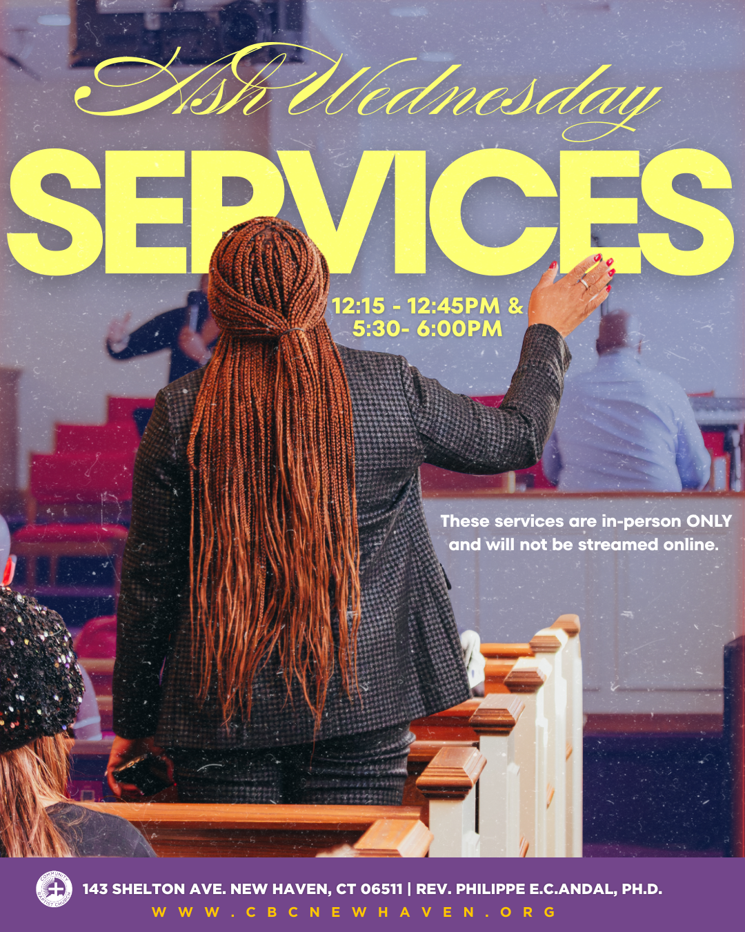 Ash Wednesday Services 