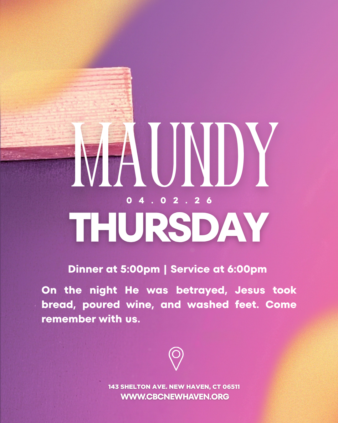 Maundy Thursday 