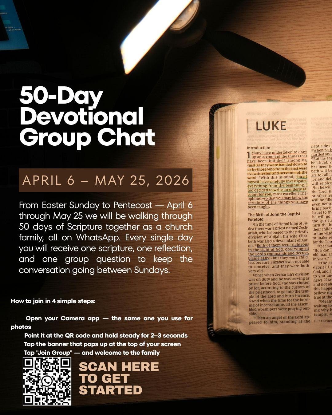 50 Day Devotional Group Chat 