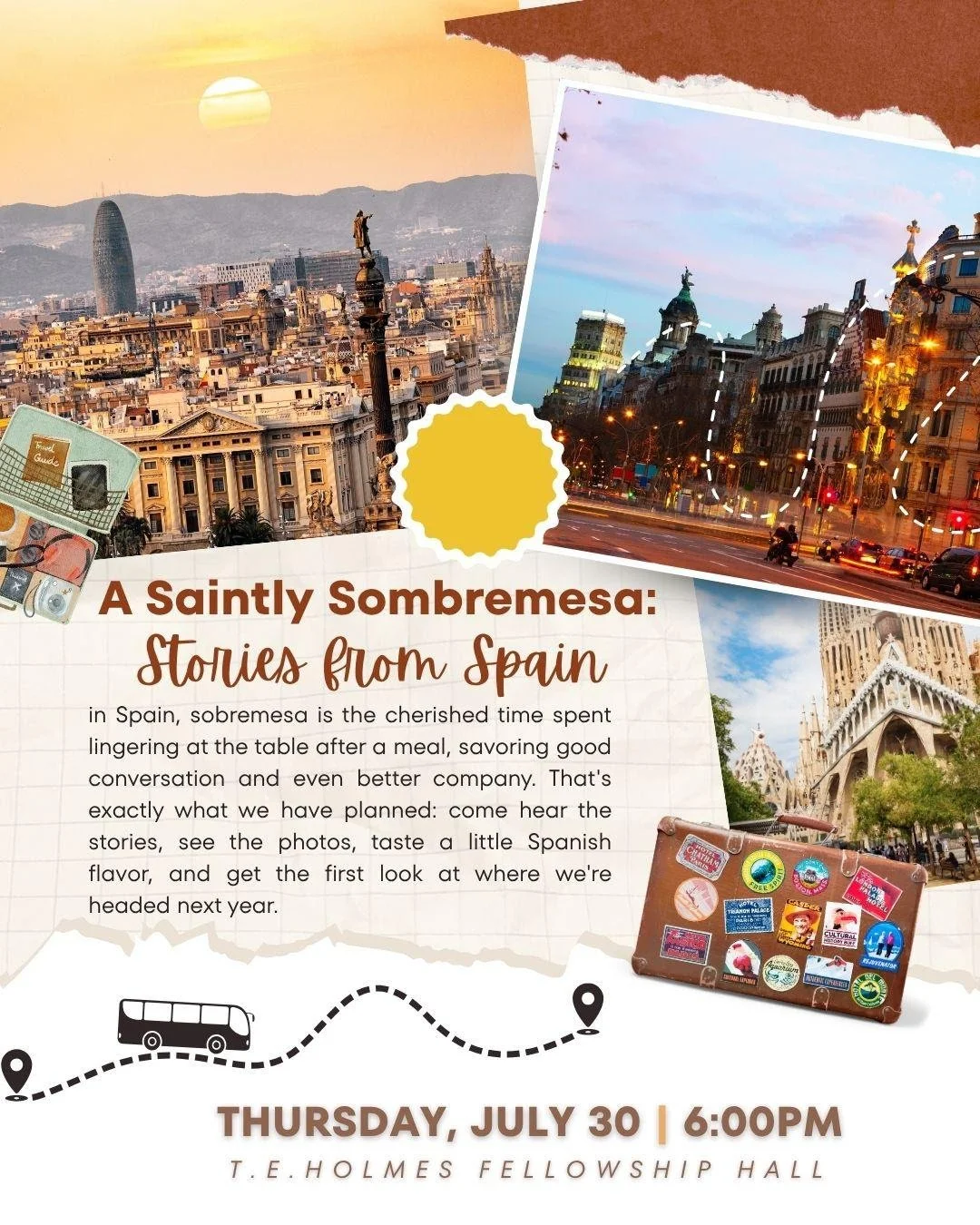 A Saintly Sombremesa:  Stories from Spain