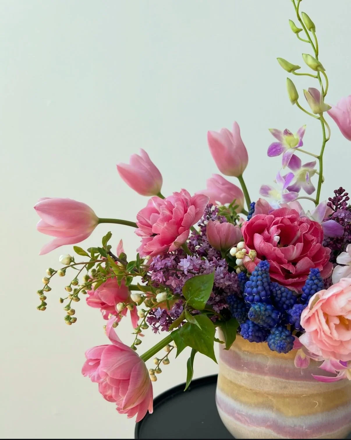 Lush 4-6in Ceramic Vessel Arrangement