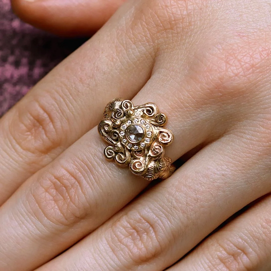 Molten Halo diamond ring hand.jpg