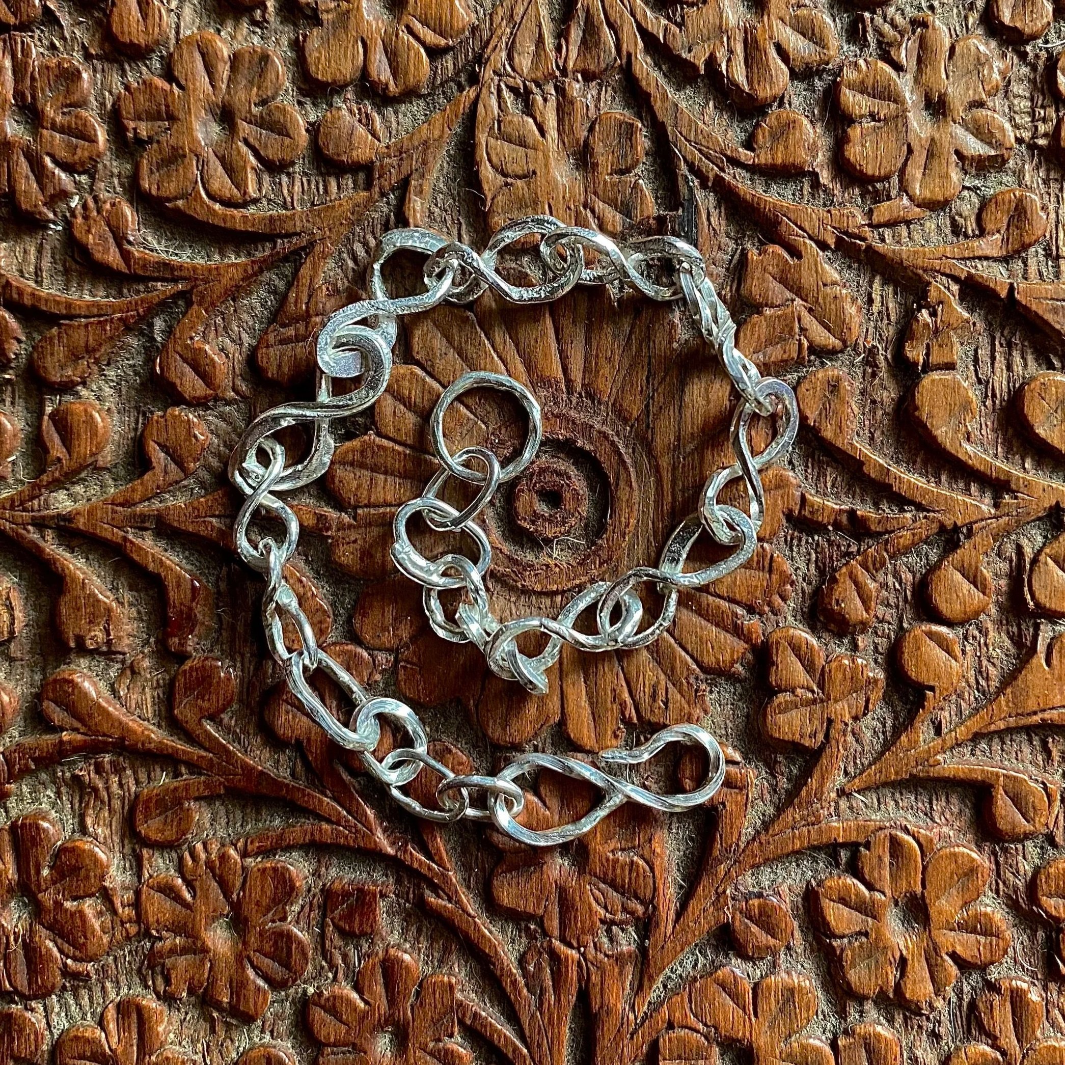 Twisted+Link+Forged+Silver+Bracelet2.jpg