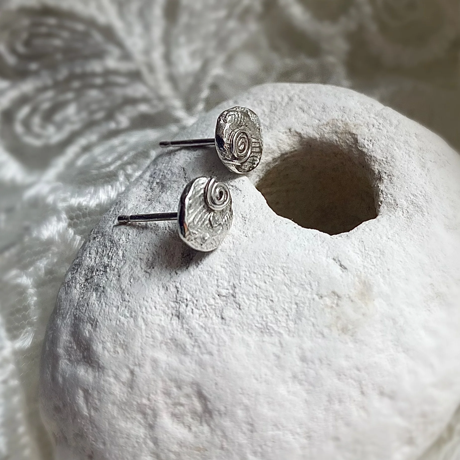 Tiny Silver Swirl Texture Studs 2 crop.jpg