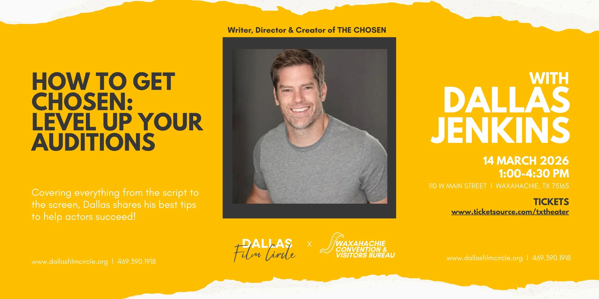 Dallas Jenkins Workshop