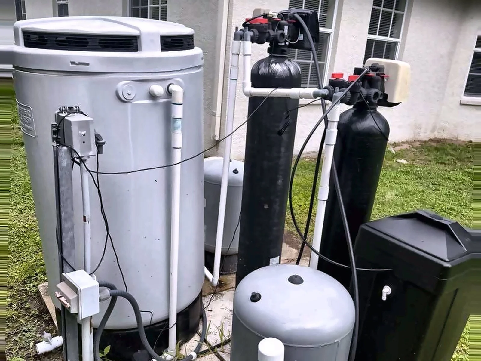 Well water softener and filtration system installed near Cape Coral FL