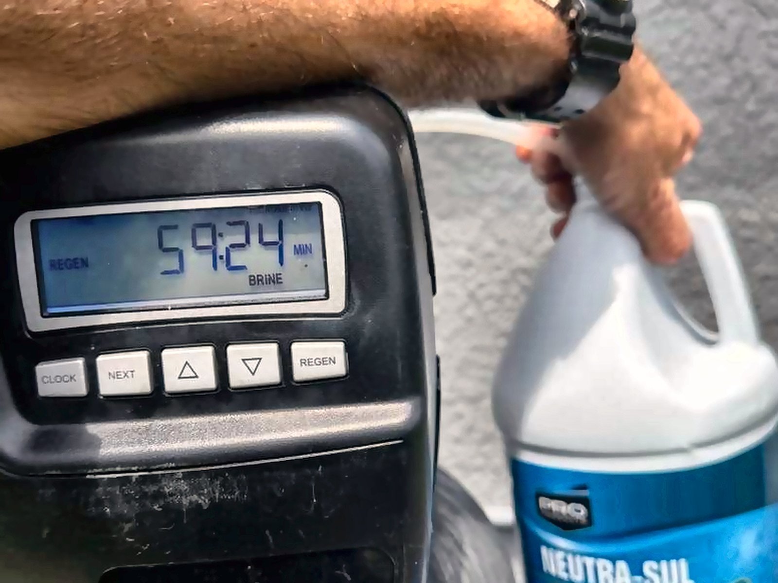 Treating sulfur rotten egg smell in well water, Lee County FL