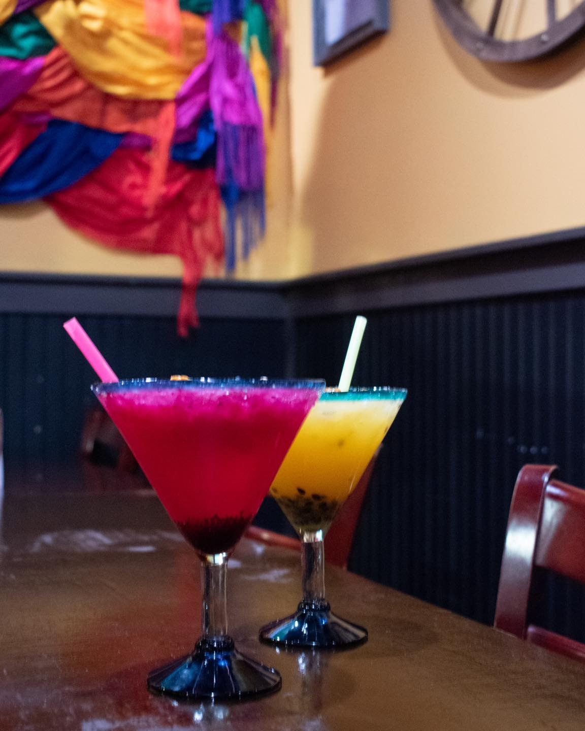 Give your margarita a unique twist by adding any of our fruit mixes! We prepared these with passion fruit and raspberry 😍🍸

Visit Avocados Mexican Restaurant to try your favorite flavor! 🇲🇽
.
.
.
#bostonfoodies #southshorema #MexicanEats #Authent