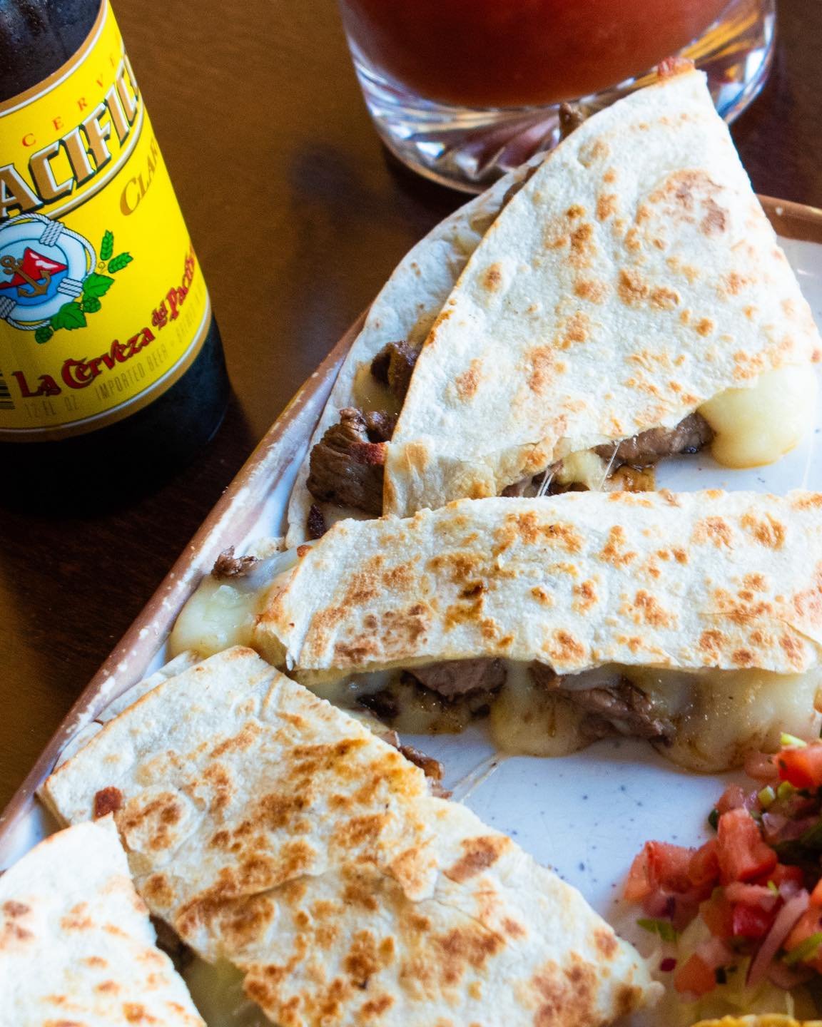 This quesadilla is crispy, cheesy, and calling your name 🔥 #bostonfoodies #southshorema #MexicanEats #AuthenticMexican #stoughtonma #MassachusettsEats #quesadillas