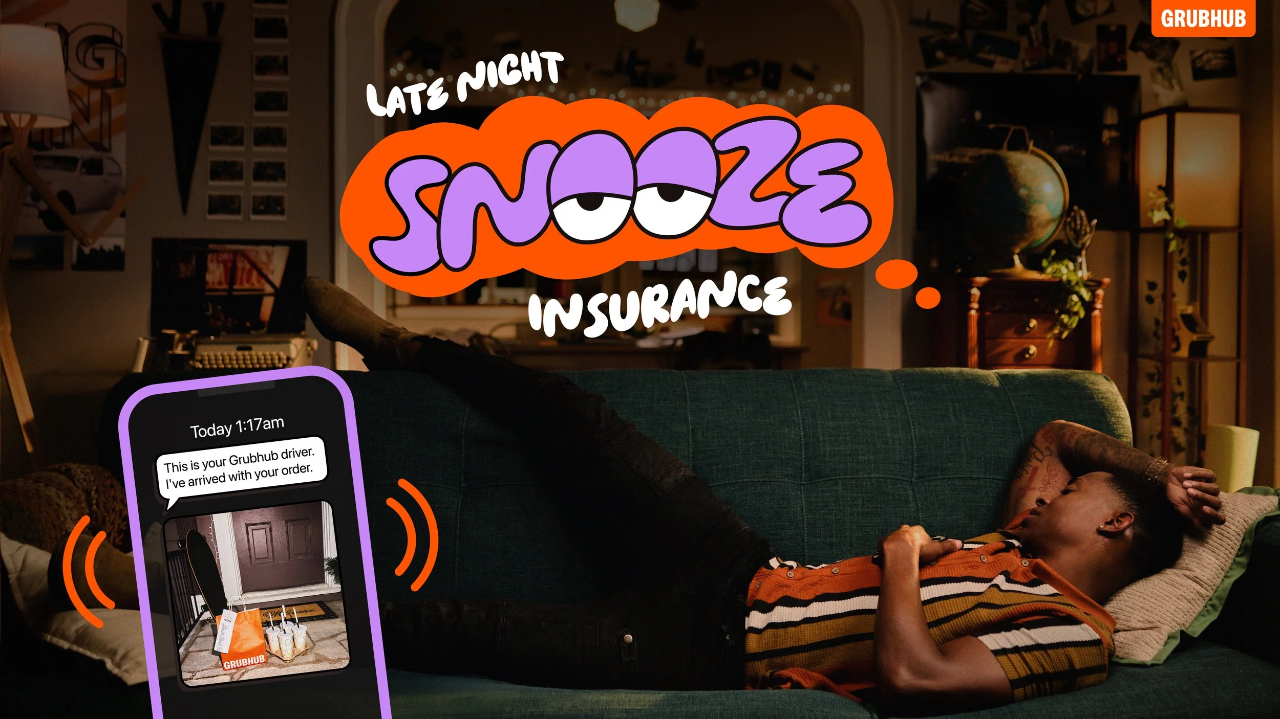Snooze Insurance Grubhub