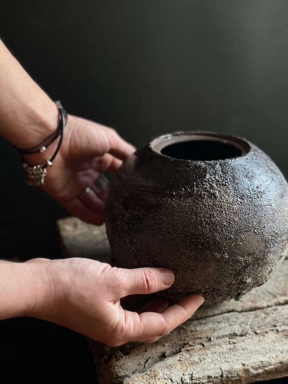 Wabi Sabi Rocky Vase — Loram Ceramics