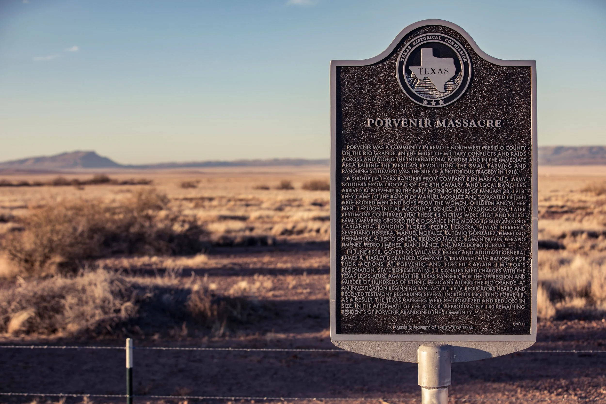 A Line Drawn in Blood: The Porvenir Massacre