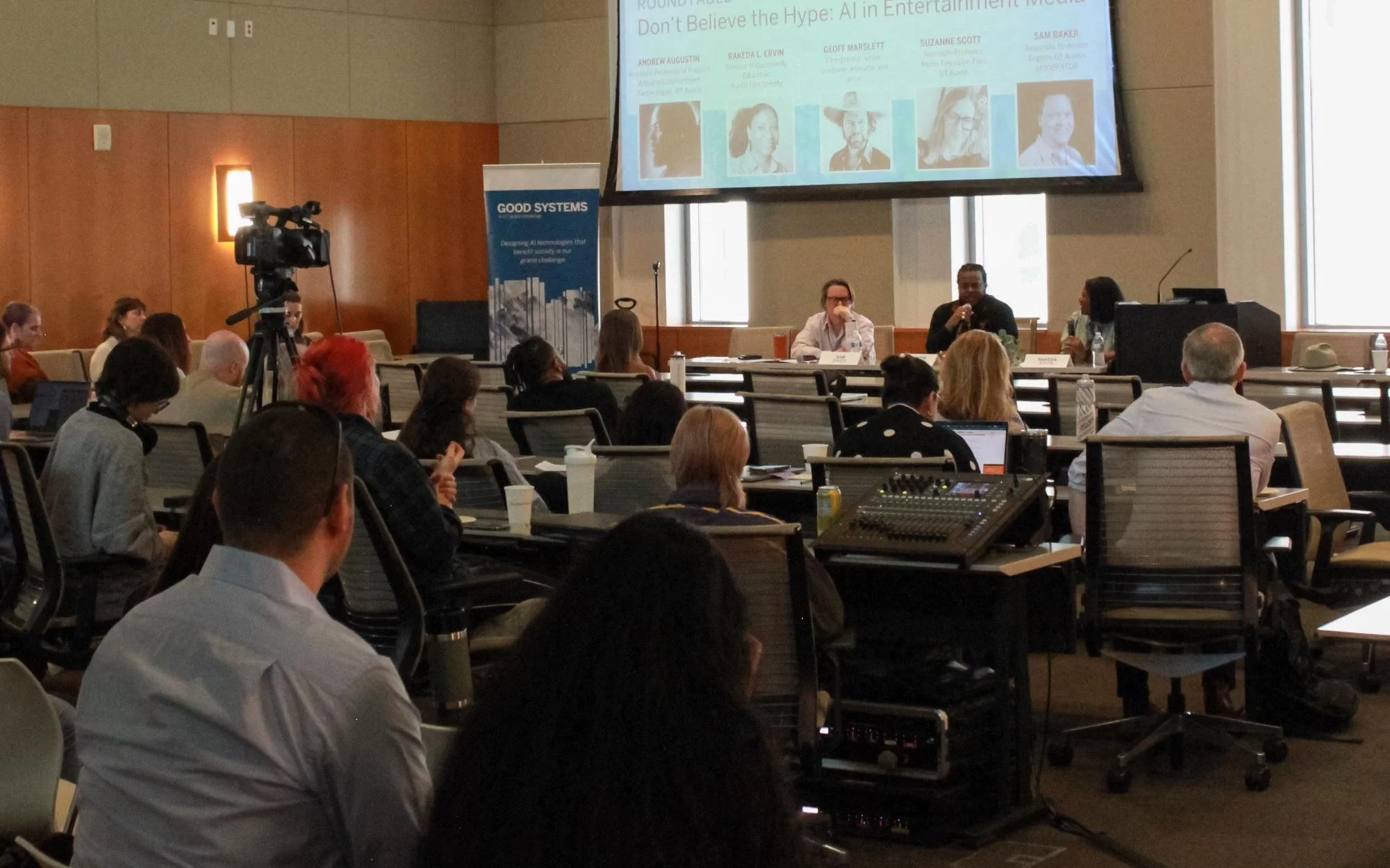 ‘Don’t Believe the Hype’: Good Systems hosts roundtable discussion on perceptions of AI