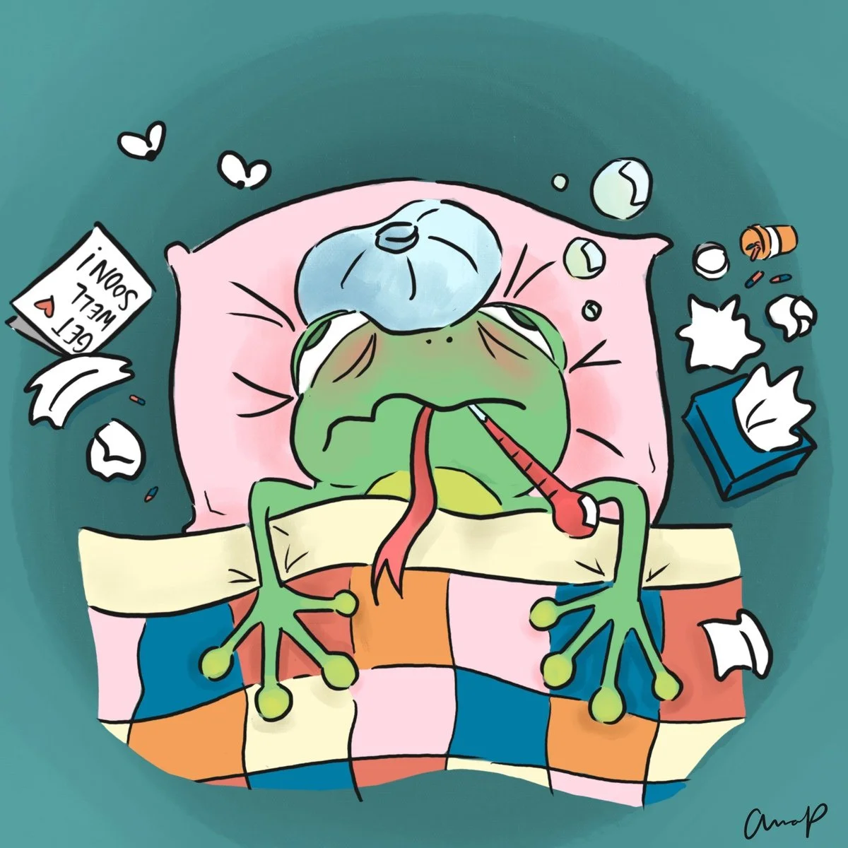 Frog pandemic catalyzed by climate change and habitat loss