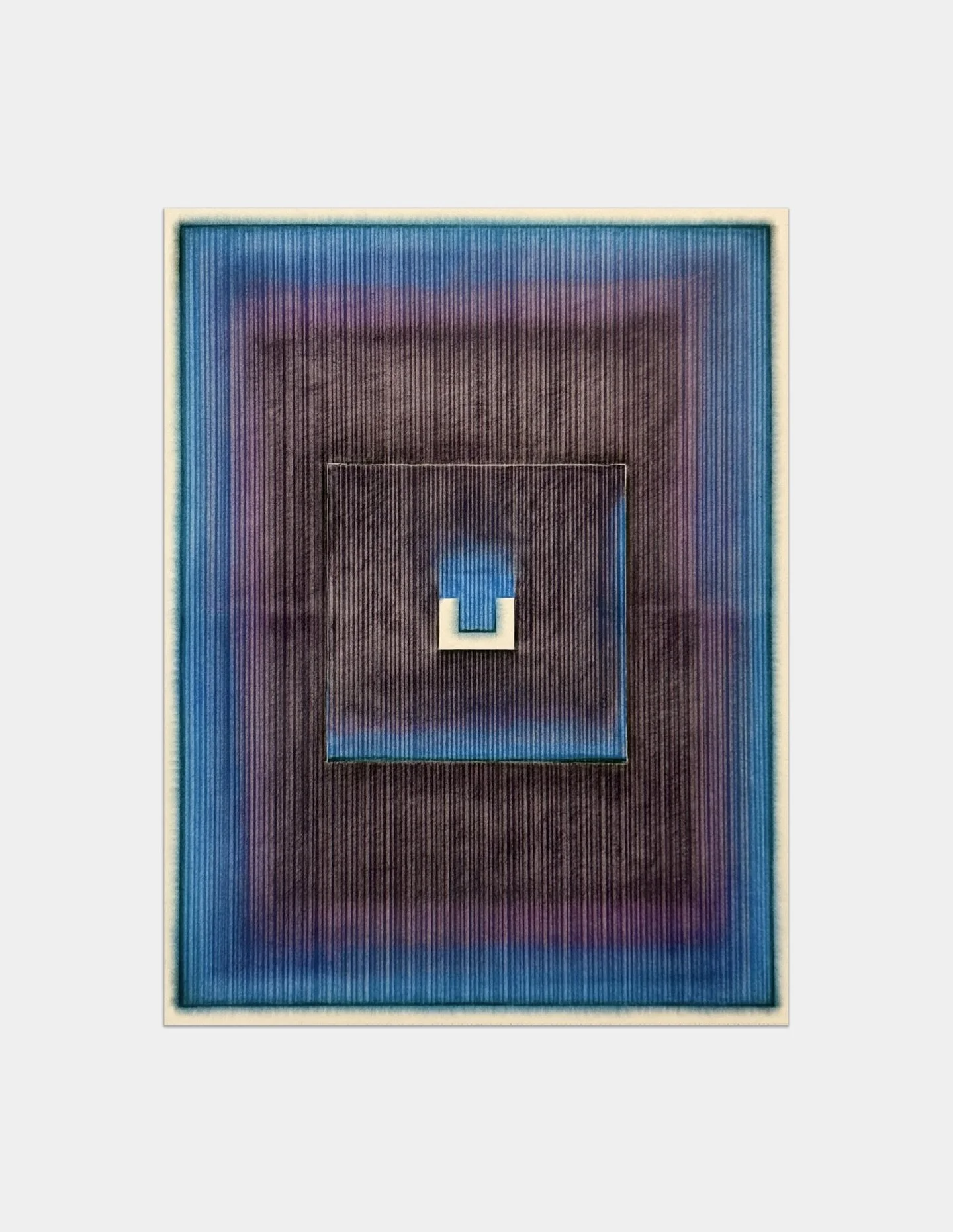 &ldquo;The image shifts as your distance and attention change .&rdquo; 

W H E R E - L I G H T - H E S I T A T E S ( Series ) 
2 0 2 6 &bull; 

Pastel on Paper - 65 x 50 cm &bull; 

#minimalabstraction &mdash;&mdash;
#slowlooking &mdash;&mdash;
#artc