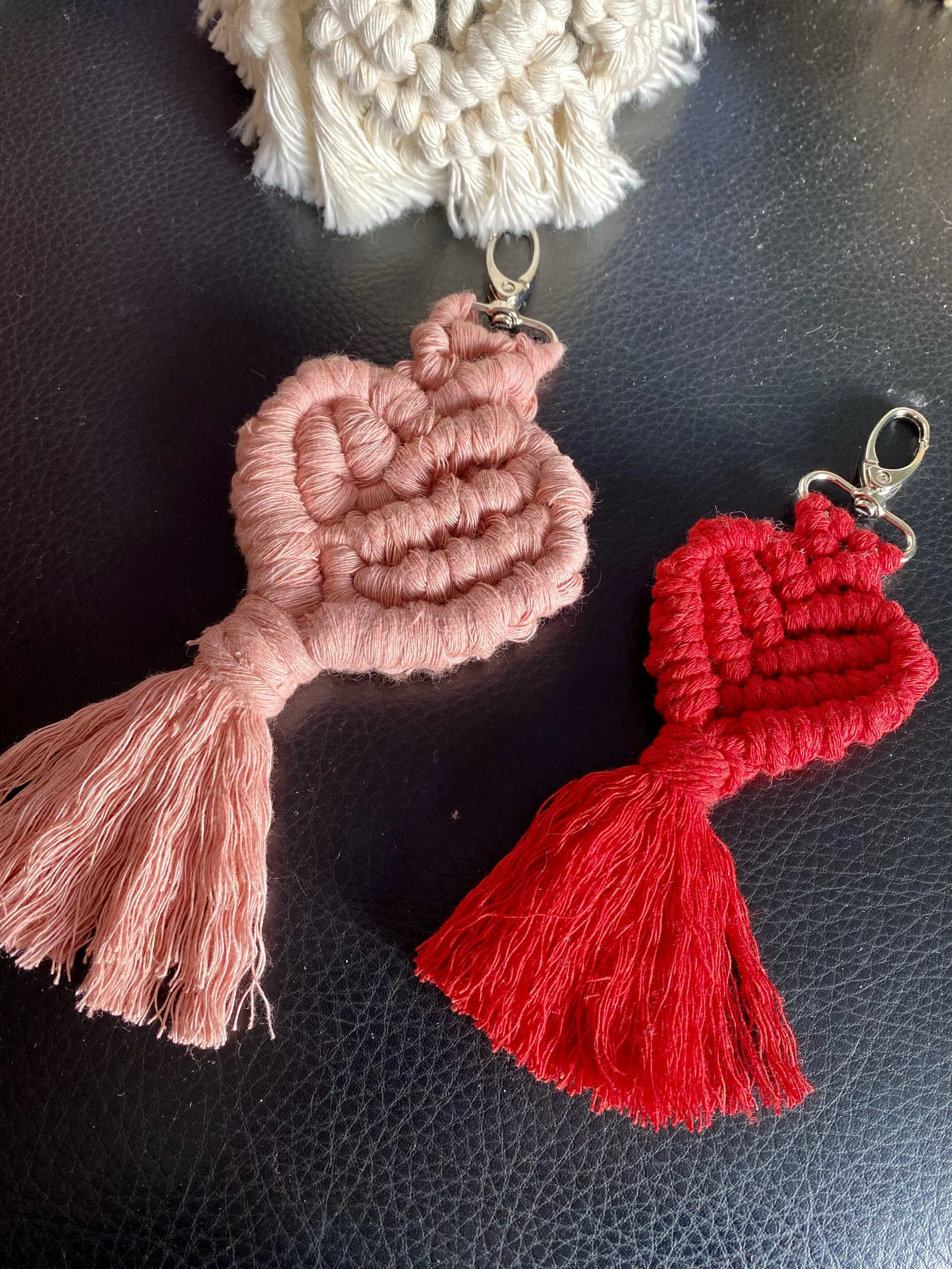 Un porte-clés en cœur