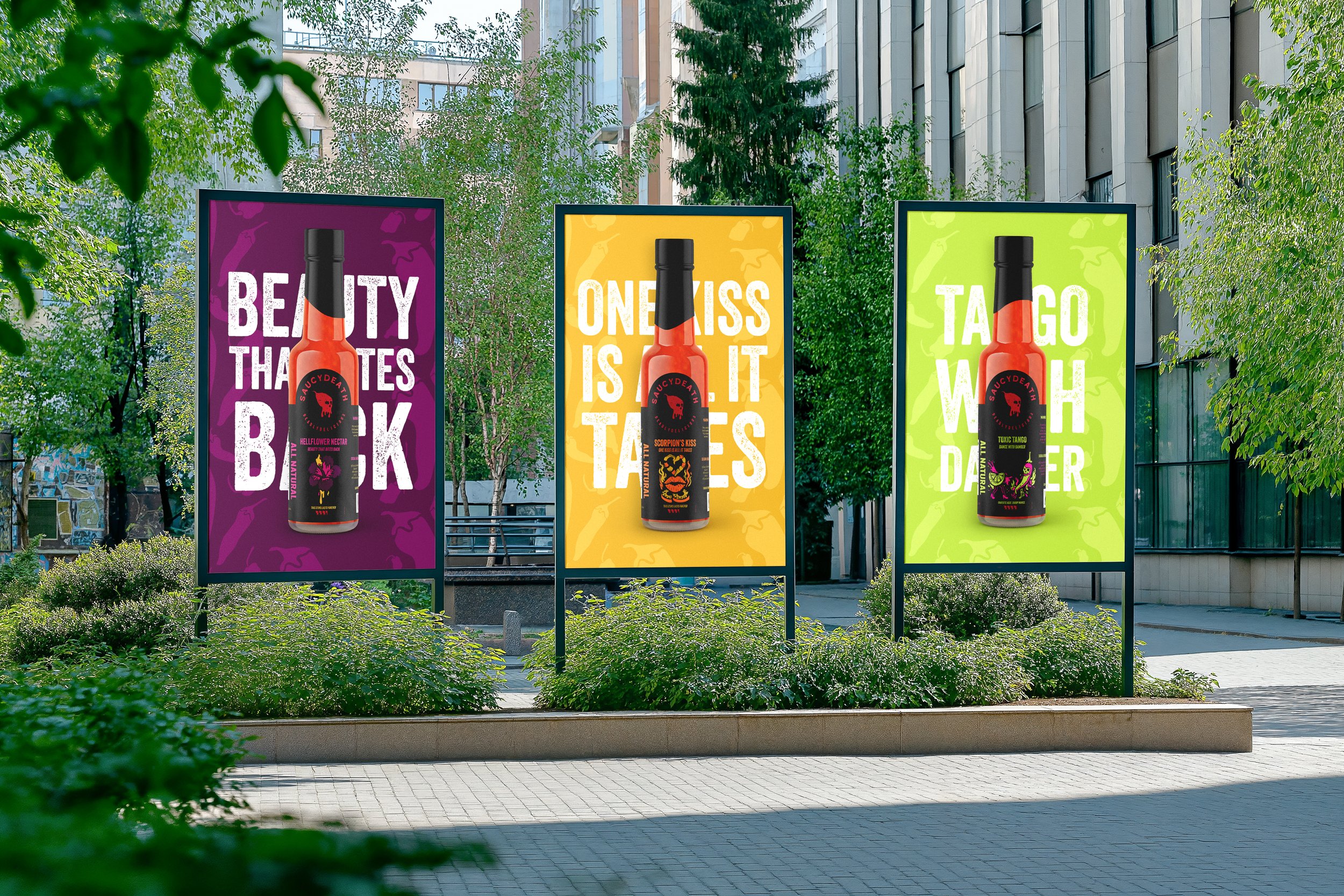 SaucyDeath_Three Posters in the Big City Mockup-2.jpg