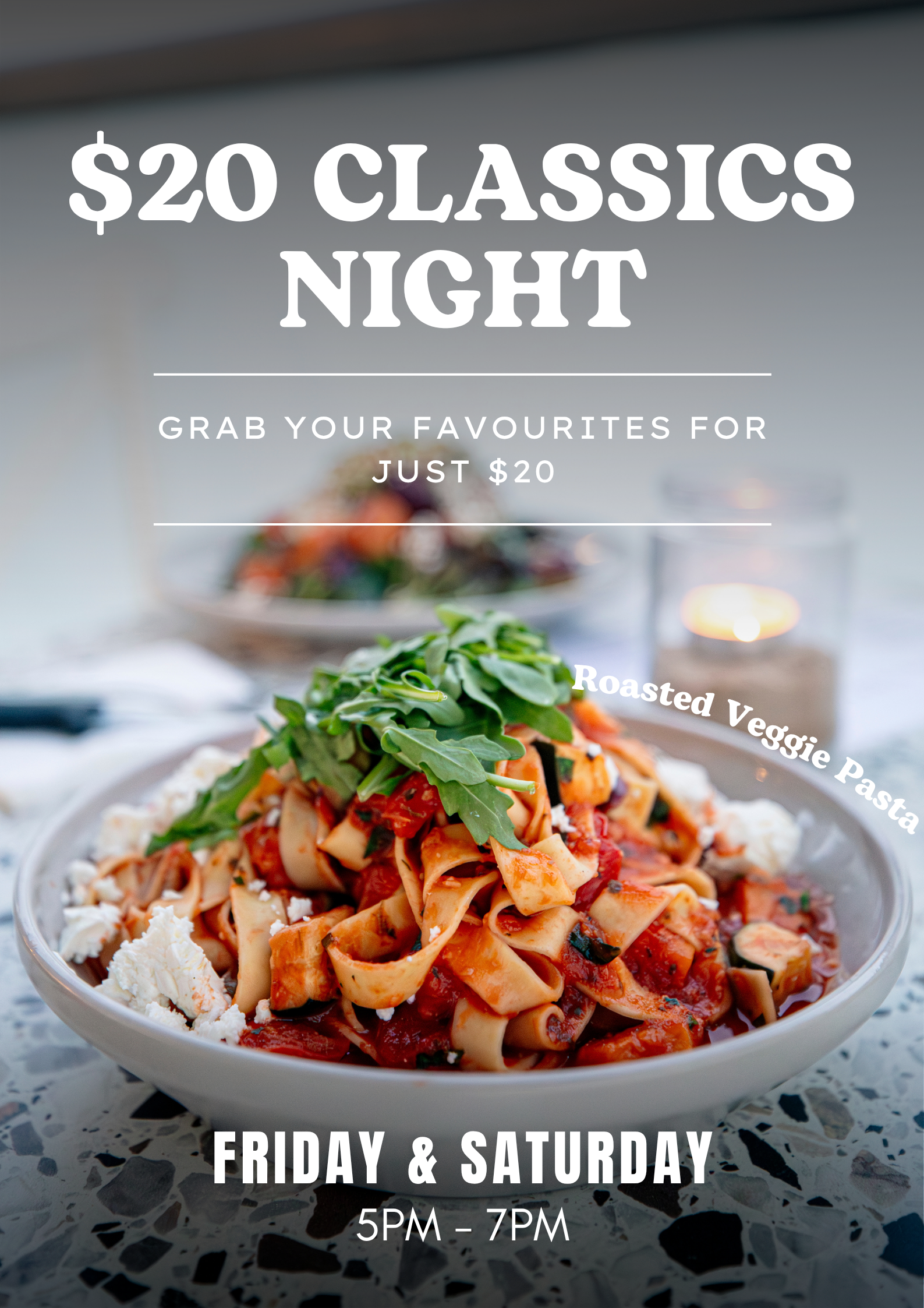 Grab a classical dish for just $20 at Bulli beach cafe Friday and Saturday from 5:00pm to 7:00pm