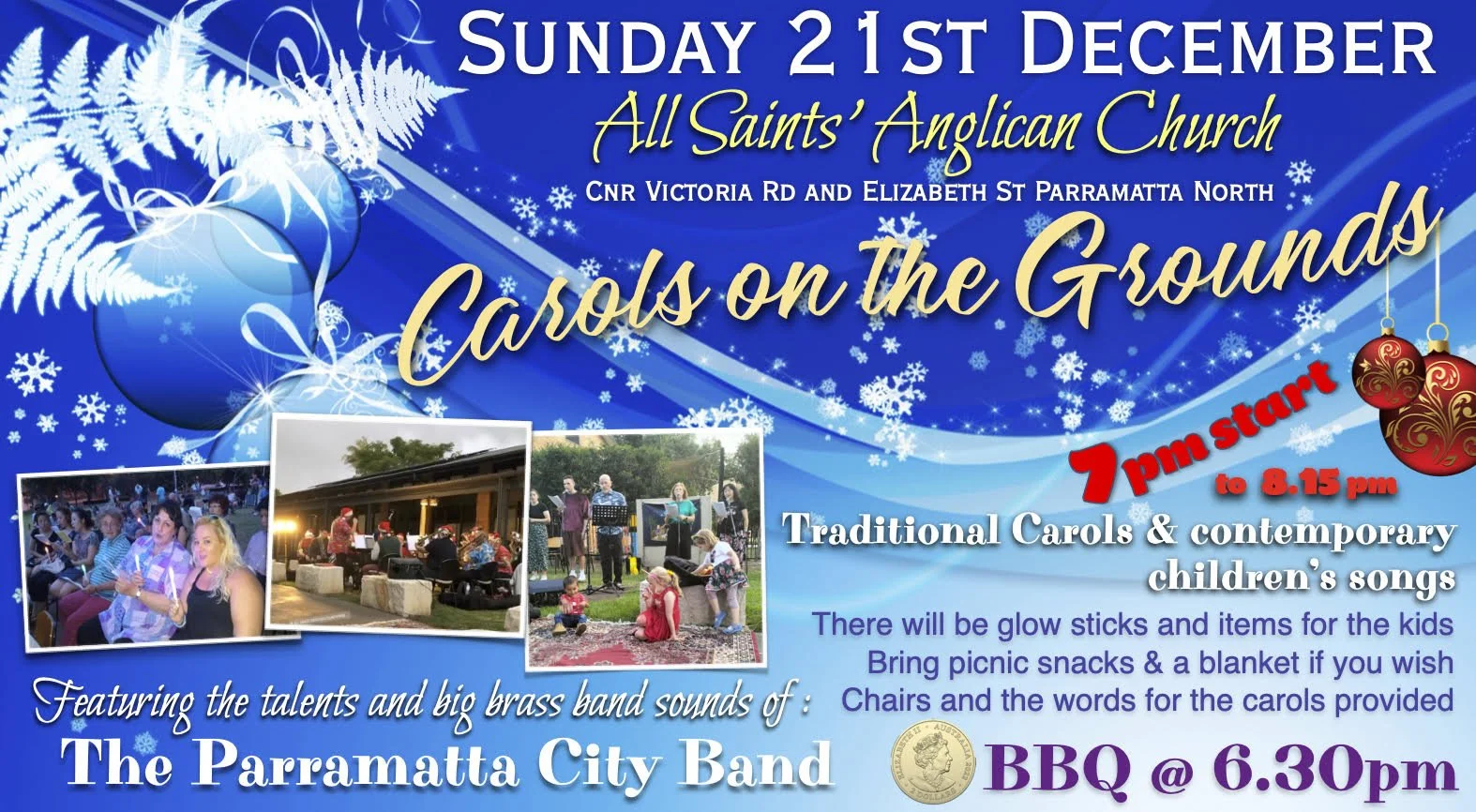 Carols on the grounds