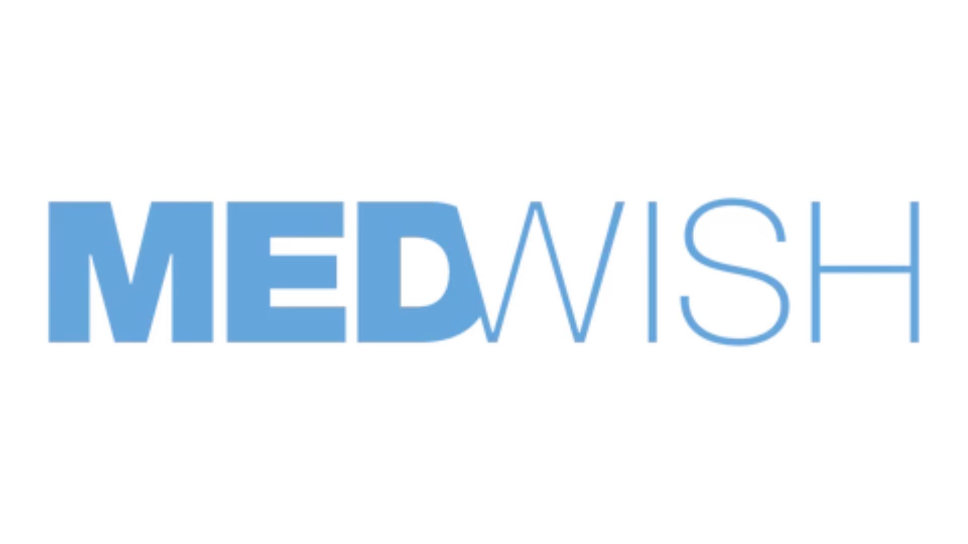 The word 'MEDIAS' written in large, light blue, stylized font on a black background.