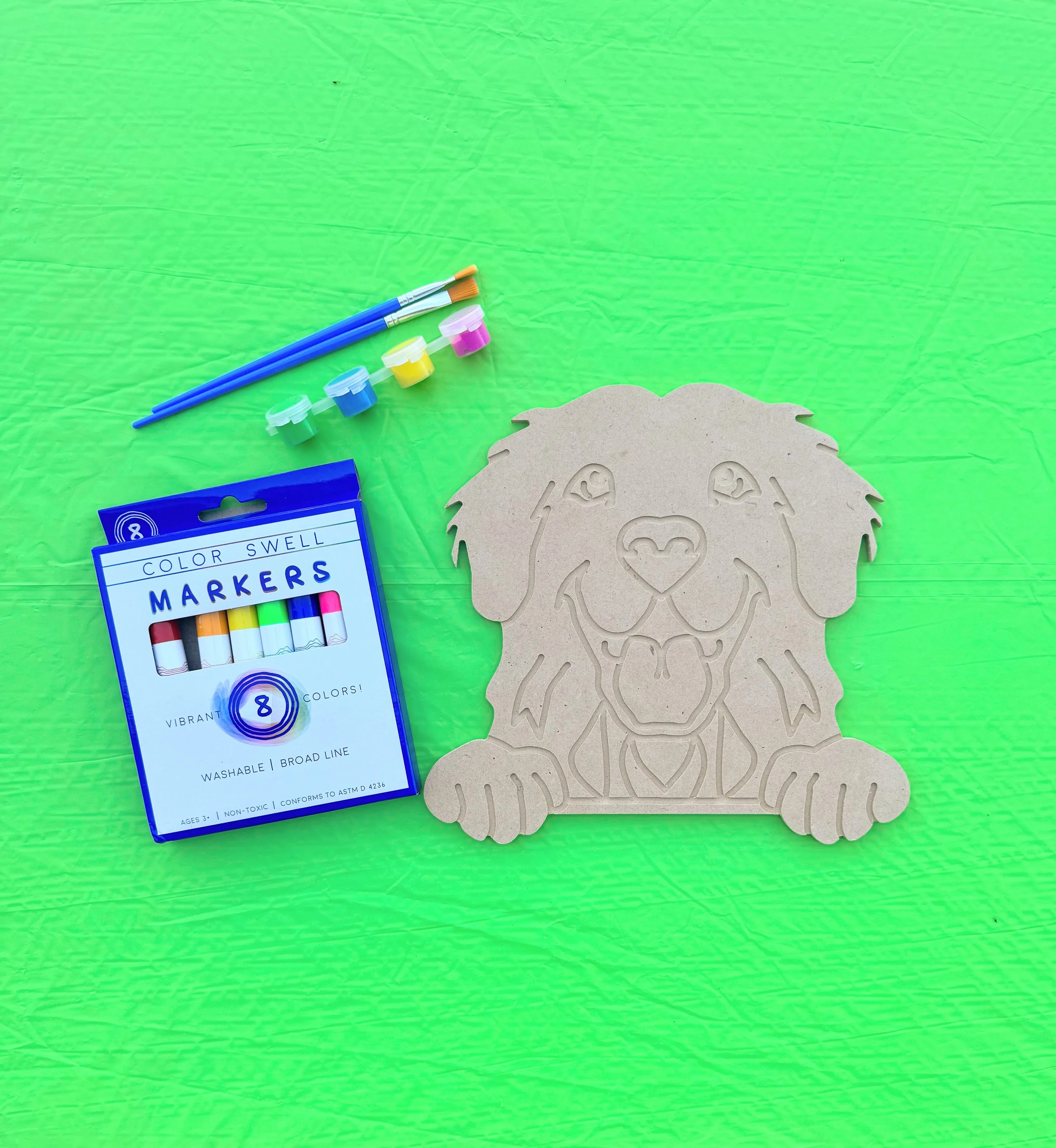 Doggie Wood Sign Paint Kit