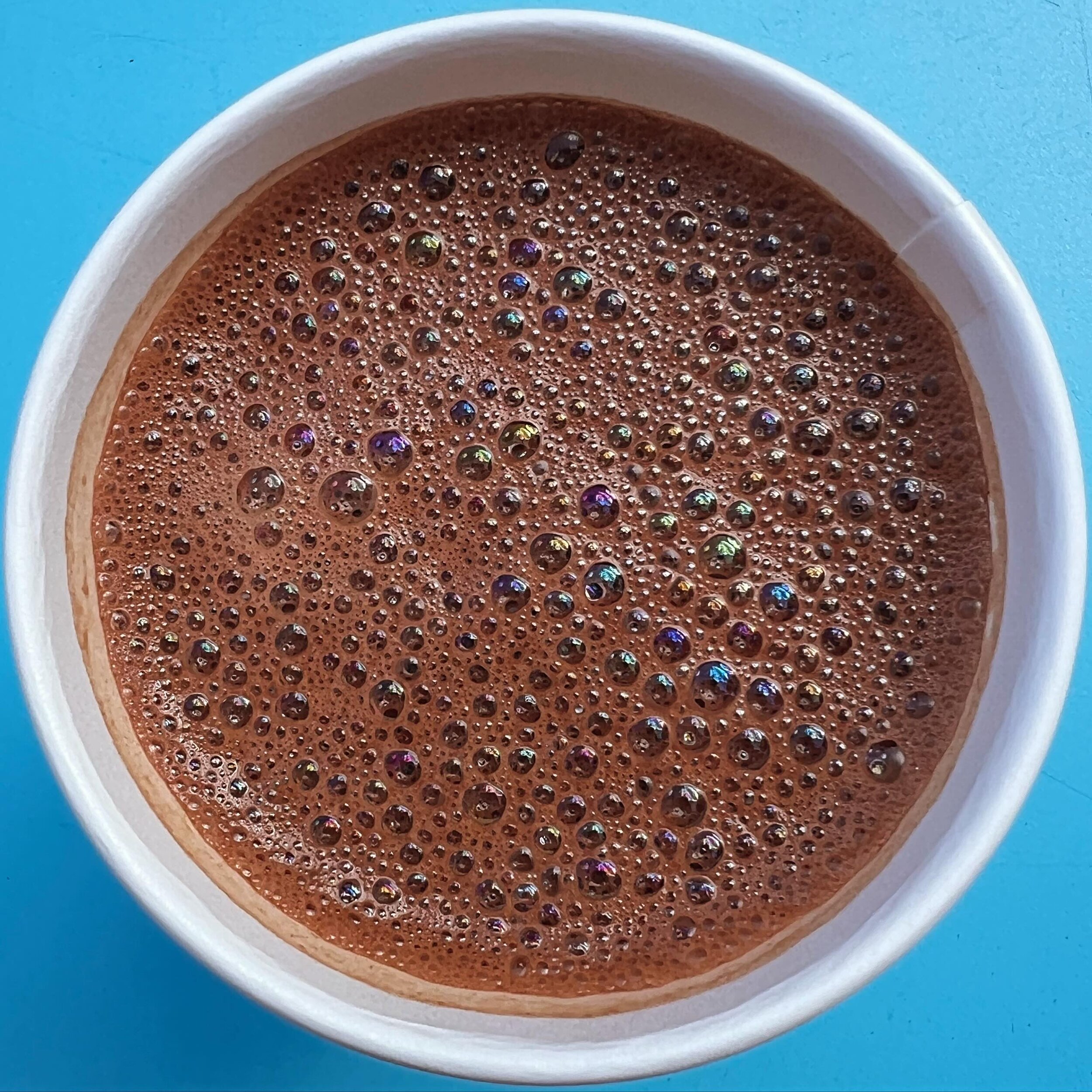 @chocolatedragoncafe thank you for the super tasty, dairy-free, iridescent hot chocolate! those bubbles are like precious jewels of pure delight. what a treasure of a treat!

#oakland #chocolate #dragon #magic #treasure