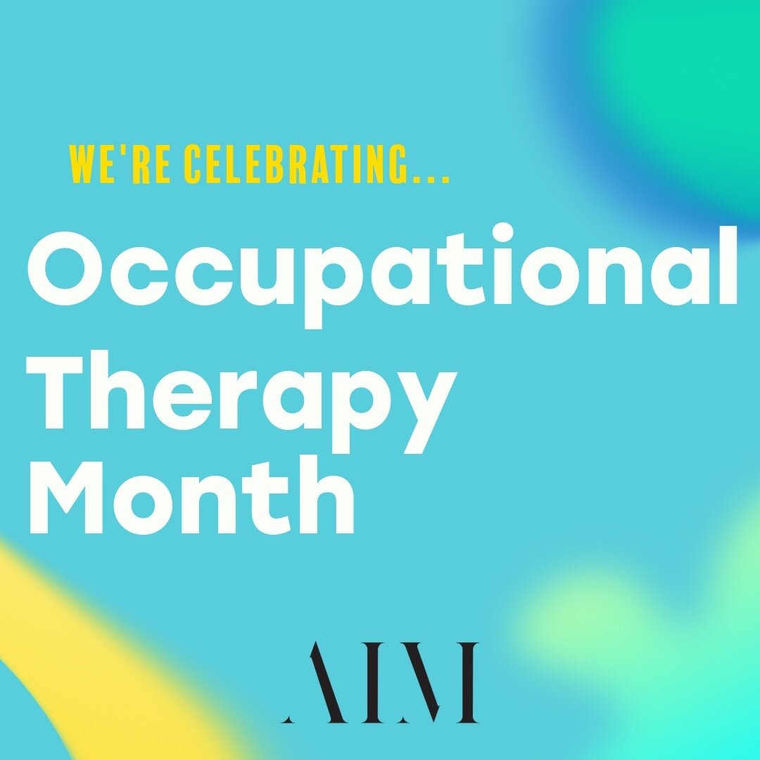 Happy Occupational Therapy Month to all our AIM-azing OT&rsquo;s and COTA&rsquo;s!

&ldquo;This group of fabulous women shine in everything they do. Their ability to multi-task and provide exceptional specialized therapy is unmatched. Above all, they