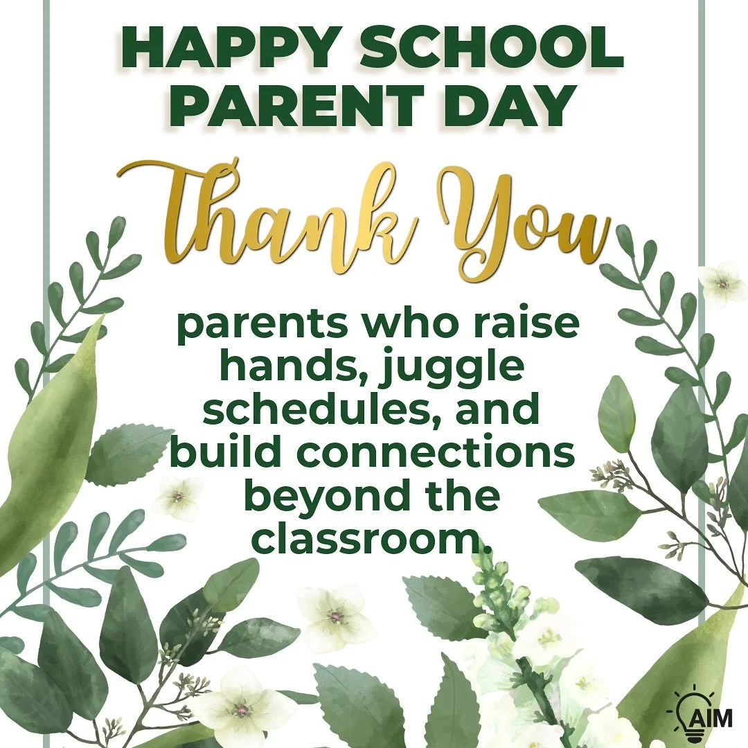 Happy School Parent Day!
Behind every successful school is a team of parents and guardians who step up, give their time, and build meaningful connections that strengthen the entire community. Their support helps teachers teach, students succeed, an