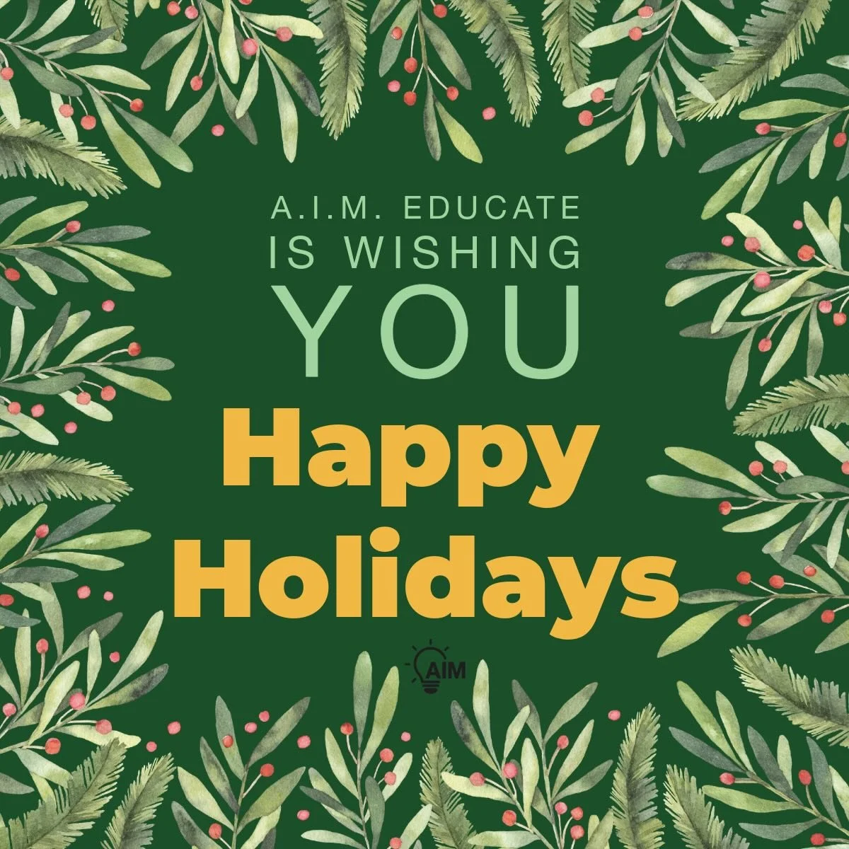The end of the year is a moment to reflect and reset.

To our district and campus partners, educators, and teams supporting students every day, thank you for the work that often goes unseen. Your commitment, collaboration, and care make a lasting dif