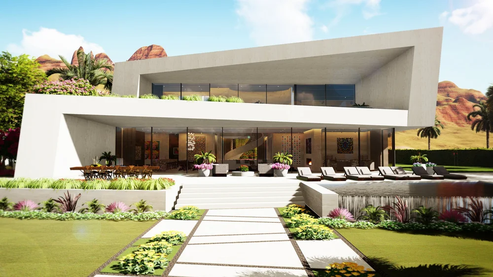 Curated visual reference: Visual Reference: Private Residence Las Vegas