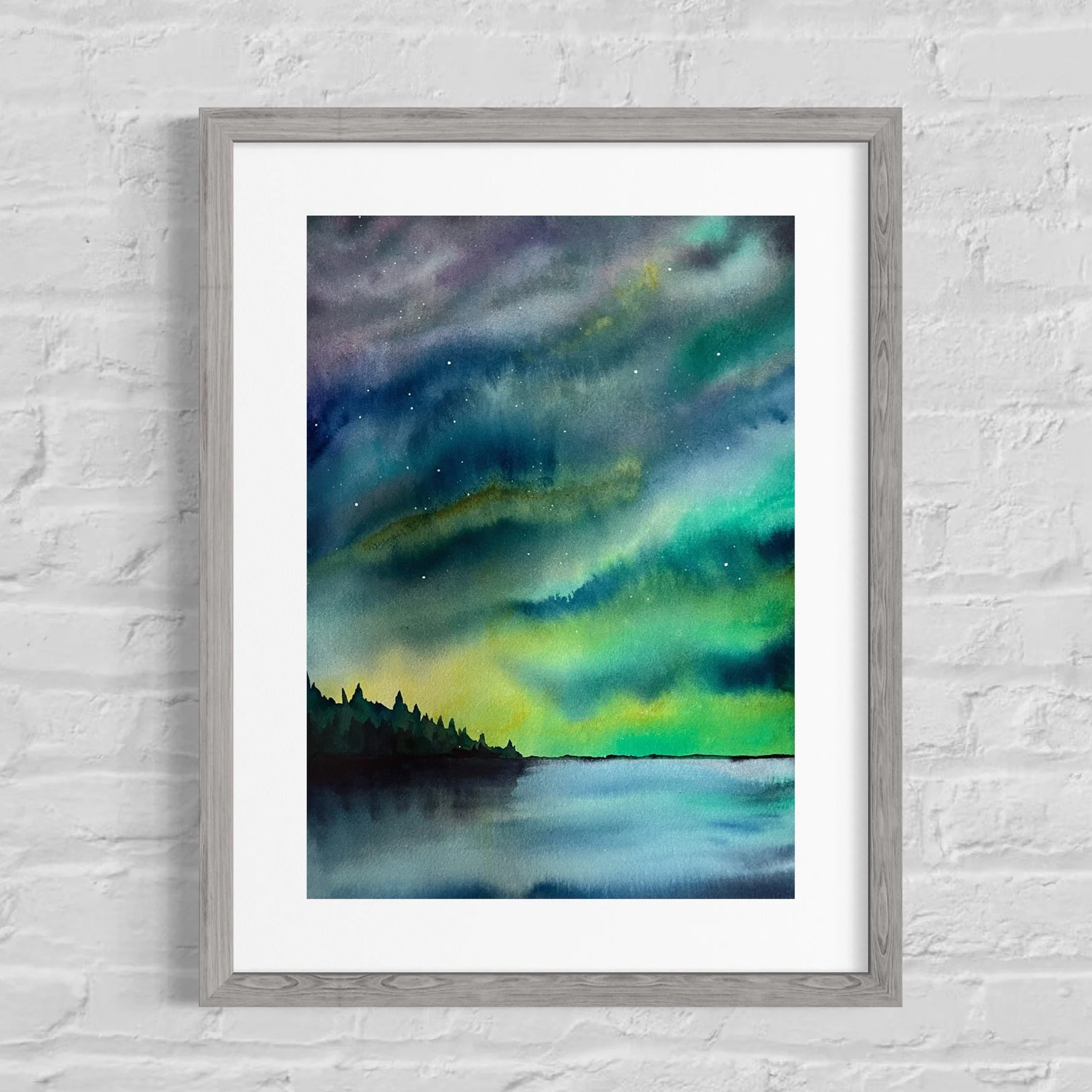 Nights in Door County, Watercolor