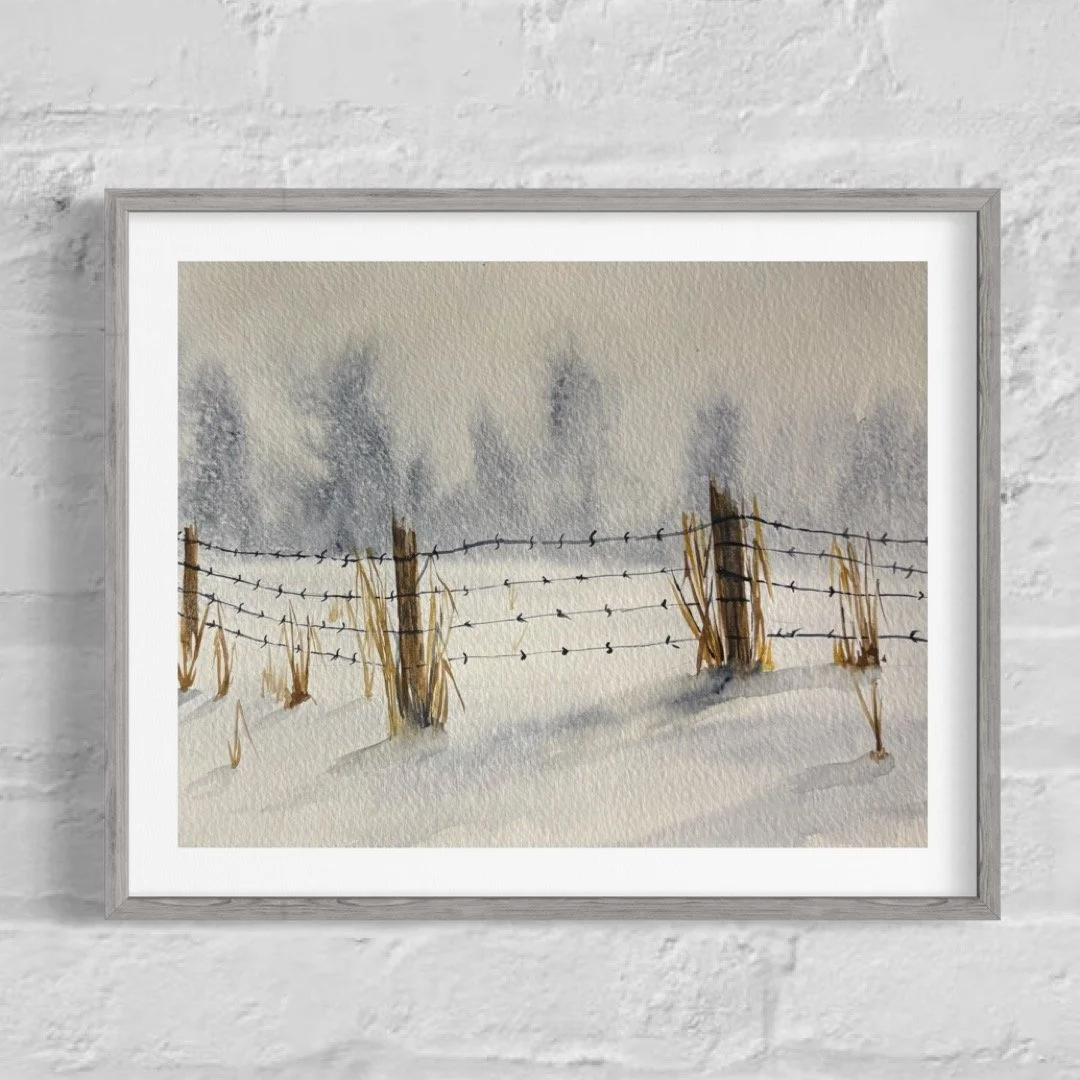 Isolation, Watercolor