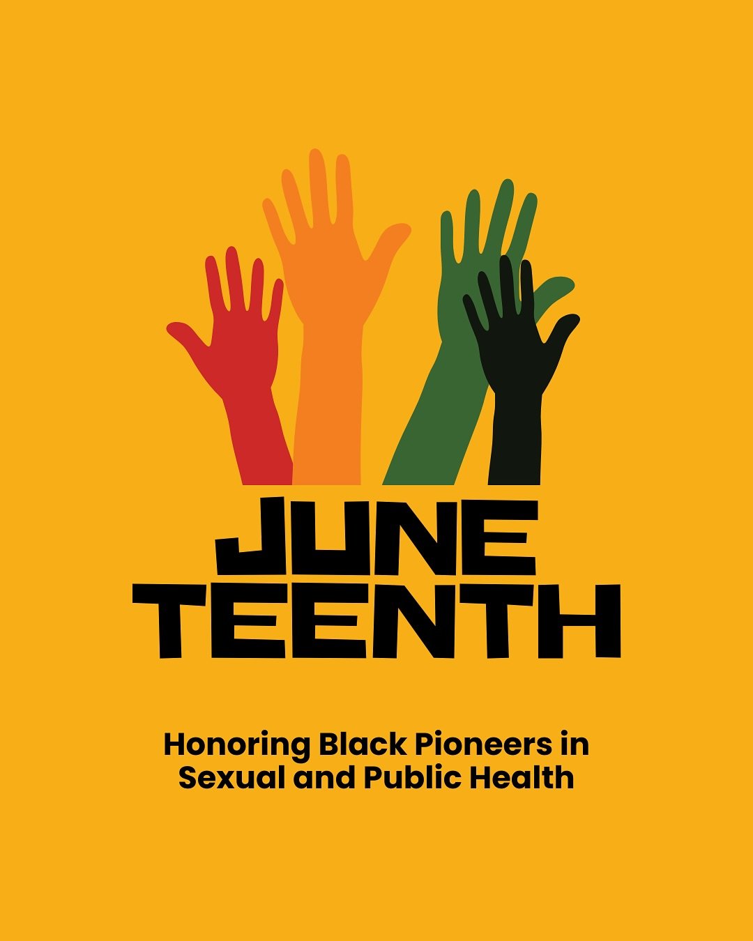 HAPPY JUNETEENTH!! 

This holiday commemorates the end of slavery in the U.S and the ongoing fight for equality for Black people and communities. Today, we pay extra attention to and recognition of Black freedom, strength, and resilience.

&ldquo;You
