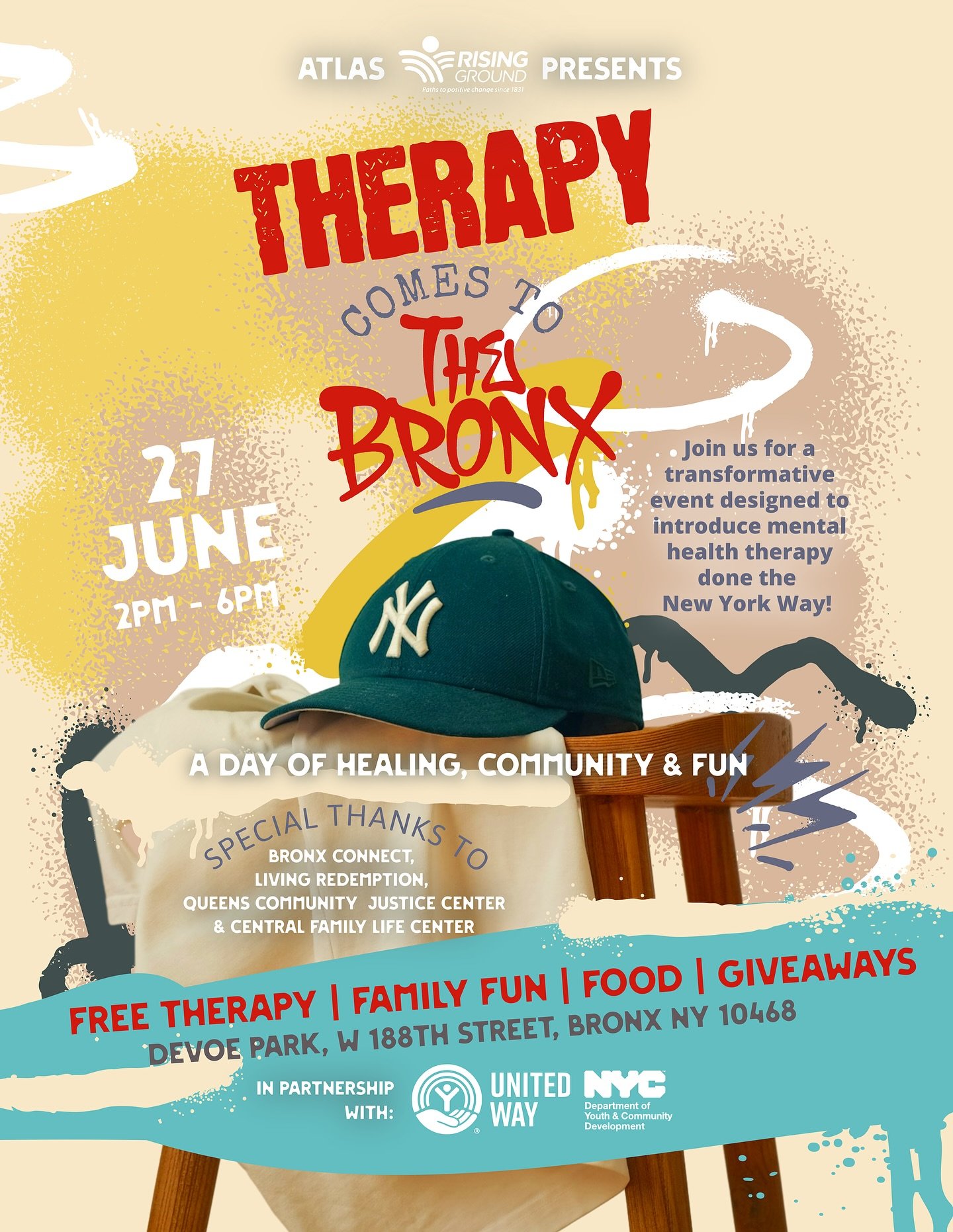 Check out this amazing event being hosted by our friends at @risinggroundny in partnership with @unitedwaynyc and @nycyouth!! Happening this Friday, June 27th!! 

Project STAY is looking to partner with more youth and young adult-serving organization