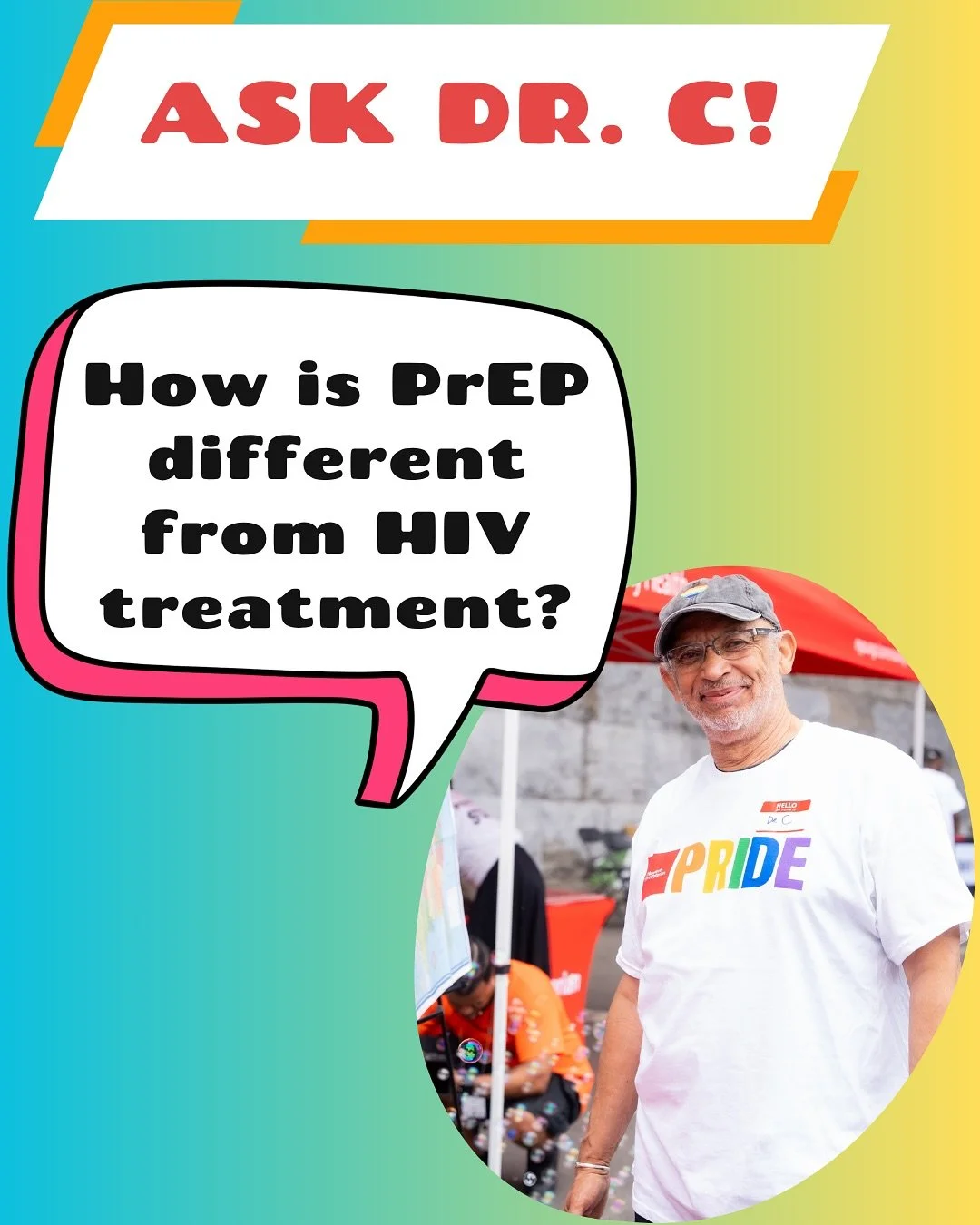 in 👏 dr. 👏 c 👏 we👏 trust 👏 

➡️ swipe to learn more about the difference between PrEP and HIV treatment! 

#health #publichealth #newyork #newyorkcity #reprohealth #prevention #lgbt #lgbtqcommunity #prep #doctor #medical #information #brooklyn #
